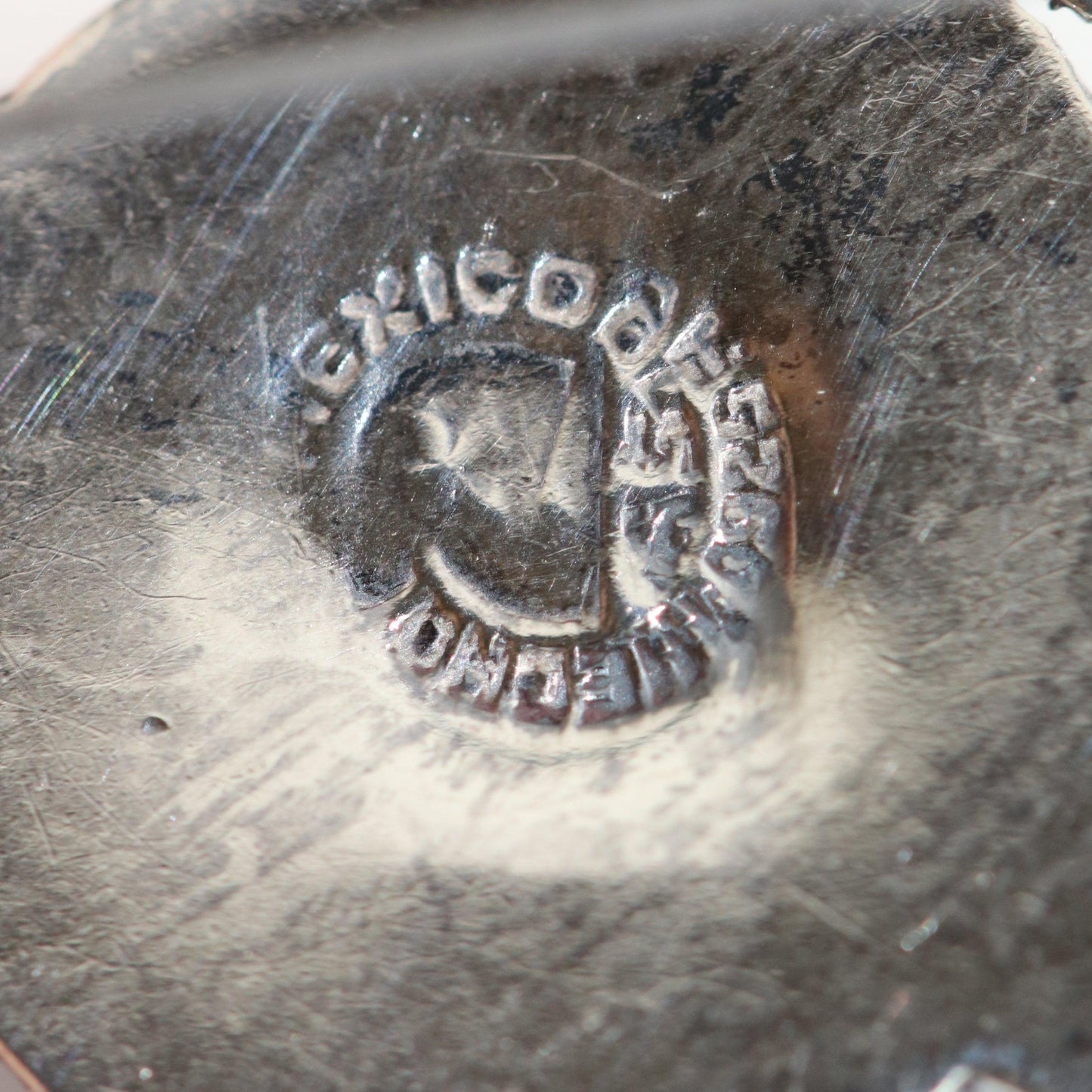 Vintage Silver Mexican Jewelry | Amethyst Floral Brooch - Carmel FSJ