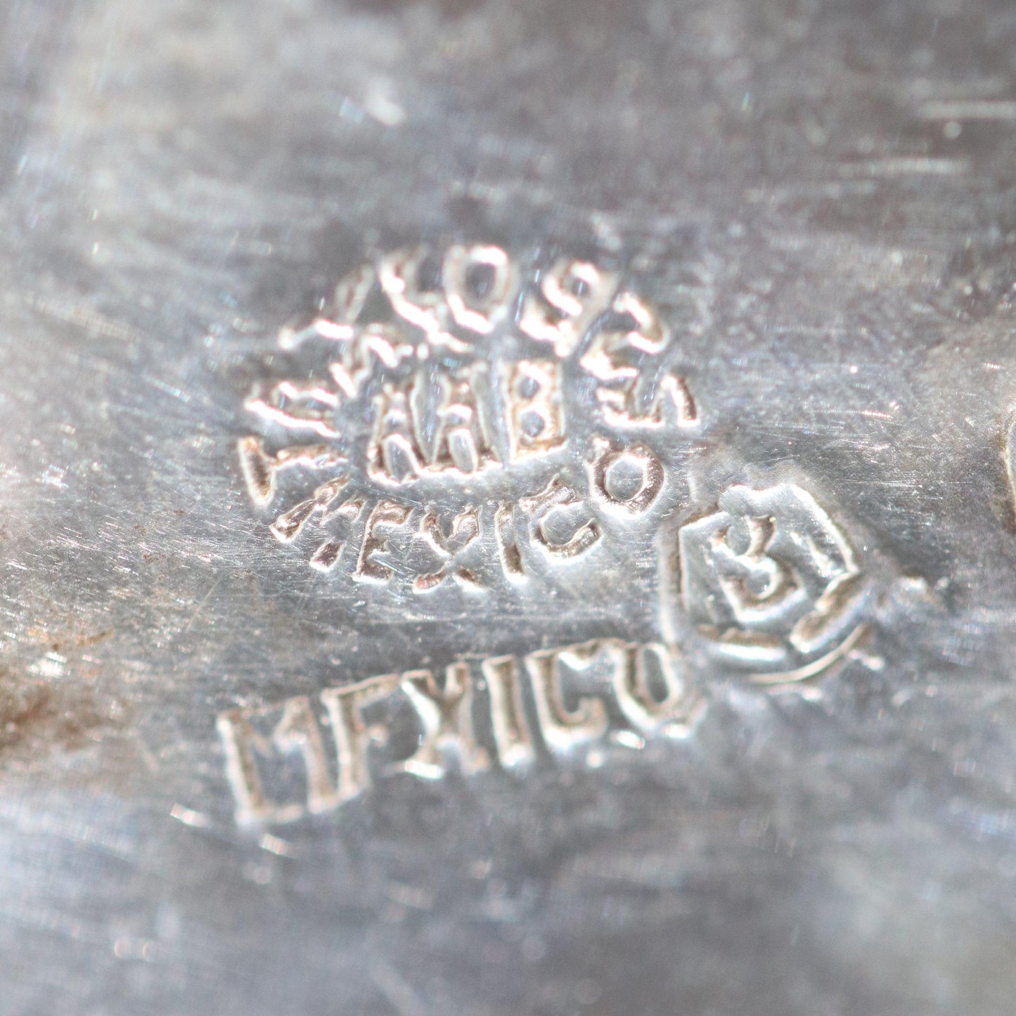 Vintage Taxco Silver Mexican Jewelry | Inlaid Native Warrior Brooch - Carmel FSJ