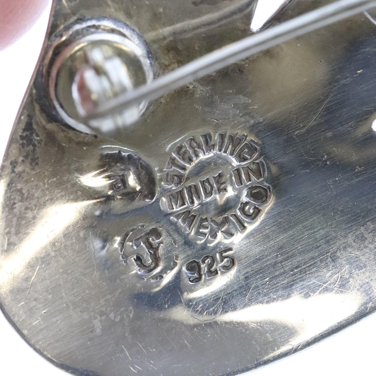 Vintage Taxco Silver Mexican Jewelry | Jeronimo Fuentes Enamel Swan Brooch - Carmel FSJ