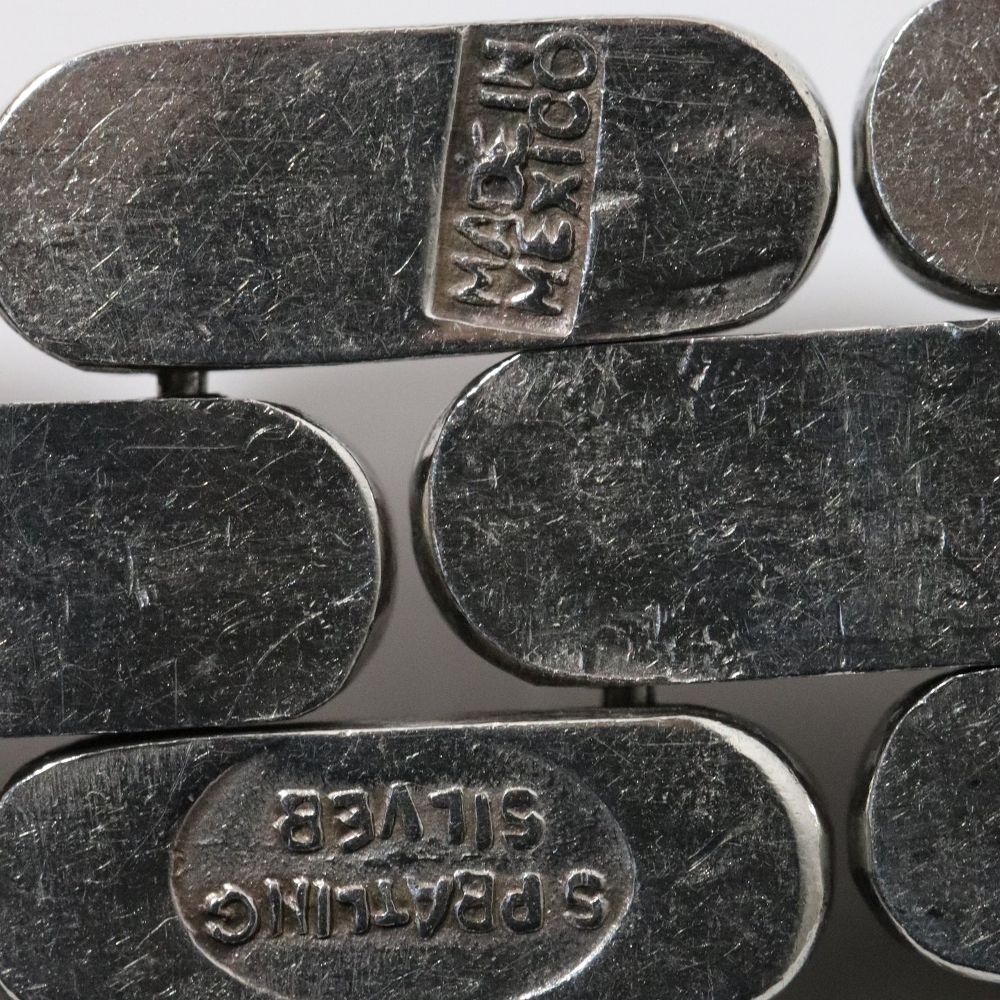 Vintage William Spratling Jewelry | William Spratling Panther Link Bracelet Mexico - Carmel Fine Silver Jewelry