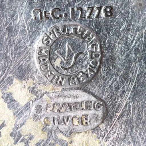 William Spratling Continental Solidarity Brooch | Vintage Sterling Silver | Gilded Silver Taxco Mid-Century Mexico - Carmel FSJ