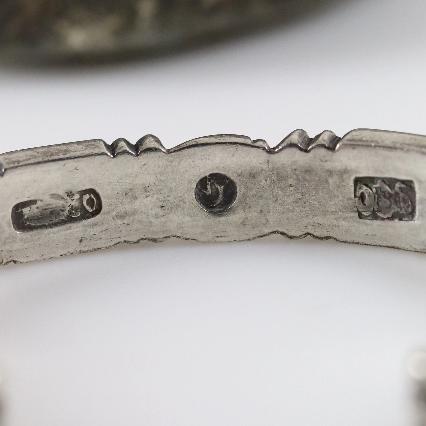 William Spratling Handcrafted Gold Gilded Cuff | Vintage 980 Sterling Silver | Mid-Century Taxco Mexico - Carmel FSJ