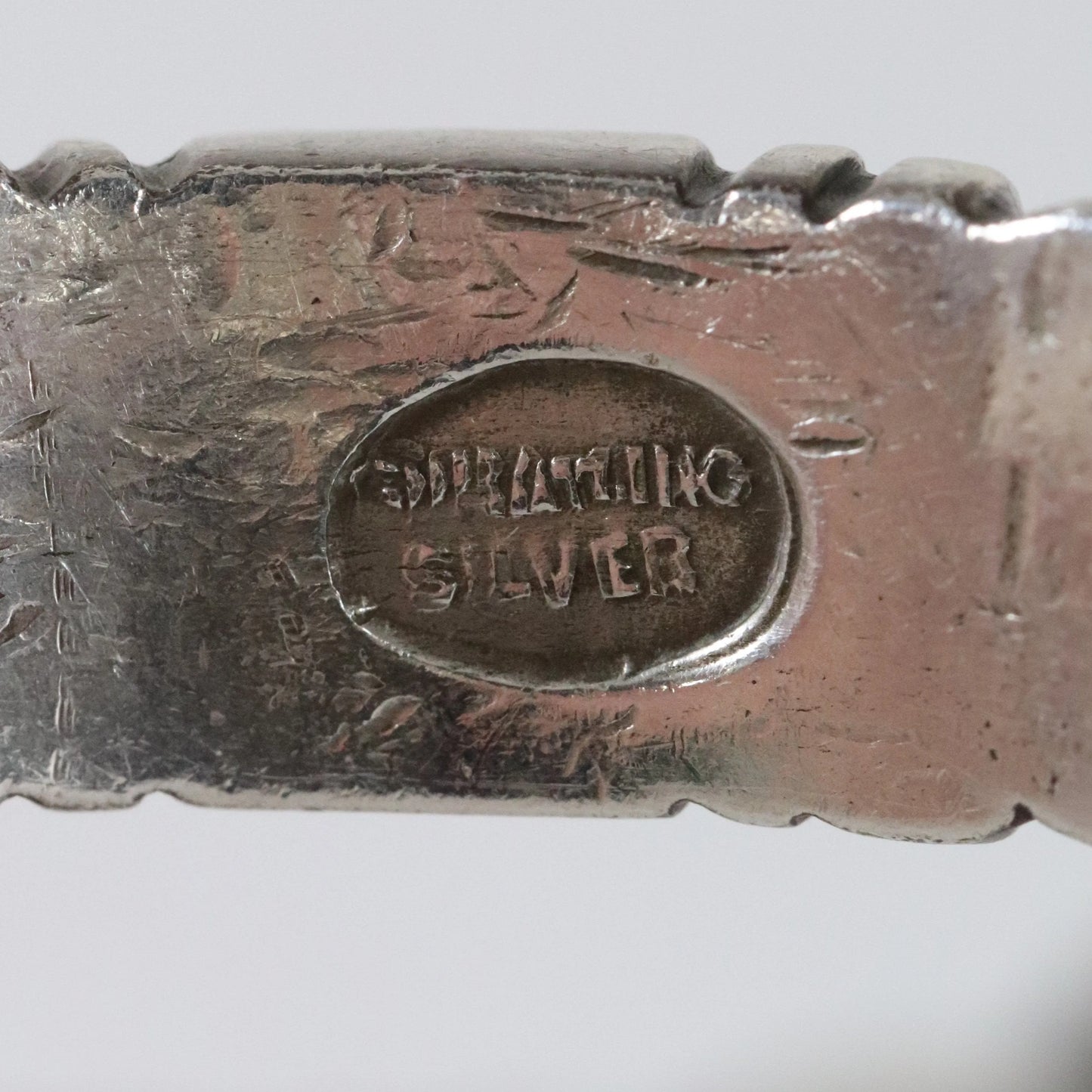 William Spratling Handcrafted Silver Cuff | Vintage Sterling Silver | Mid-Century Taxco Mexico - Carmel FSJ