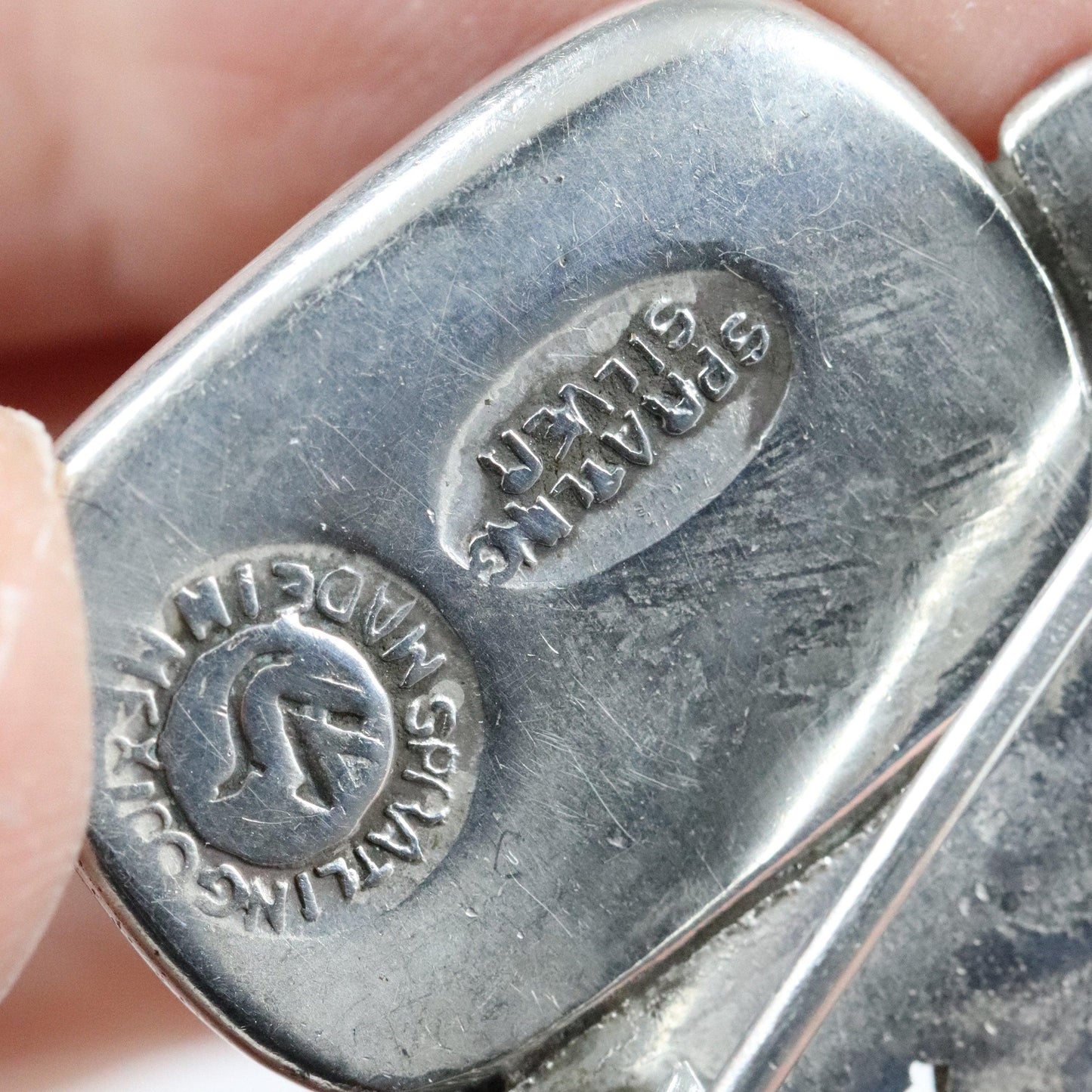 William Spratling Jewelry | Taxco Silver Amethyst Eagle Vintage Brooch - Carmel FSJ