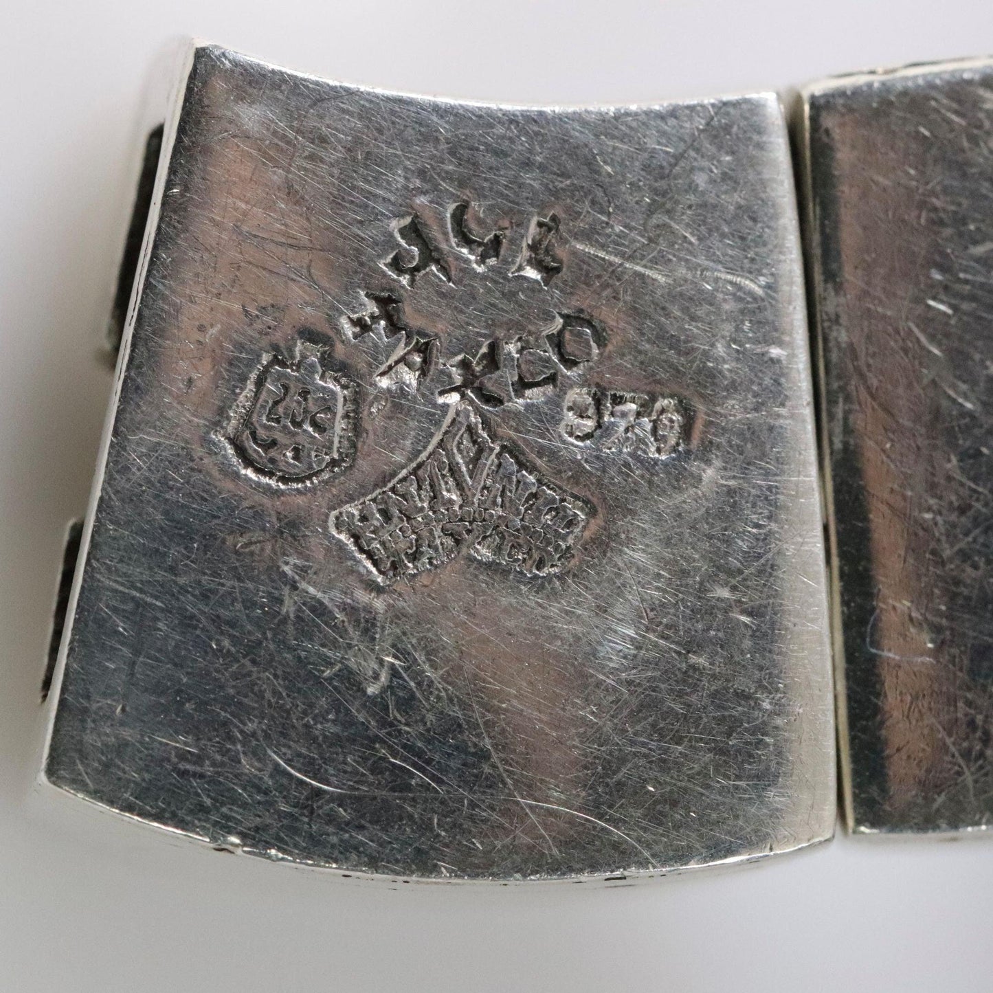 Antonio Pineda Necklace | Taxco Mid-Century Modernist Amethyst | Vintage 970 Sterling Silver Mexico - Carmel FSJ