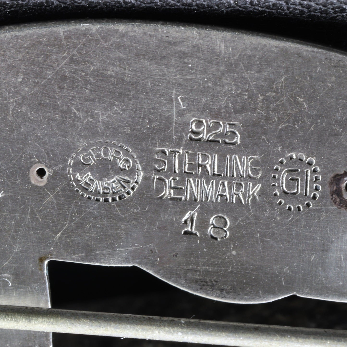 Early Georg Jensen Jewelry | Foliate Berry Art Nouveau Silver Vintage Brooch 18 - Carmel FSJ