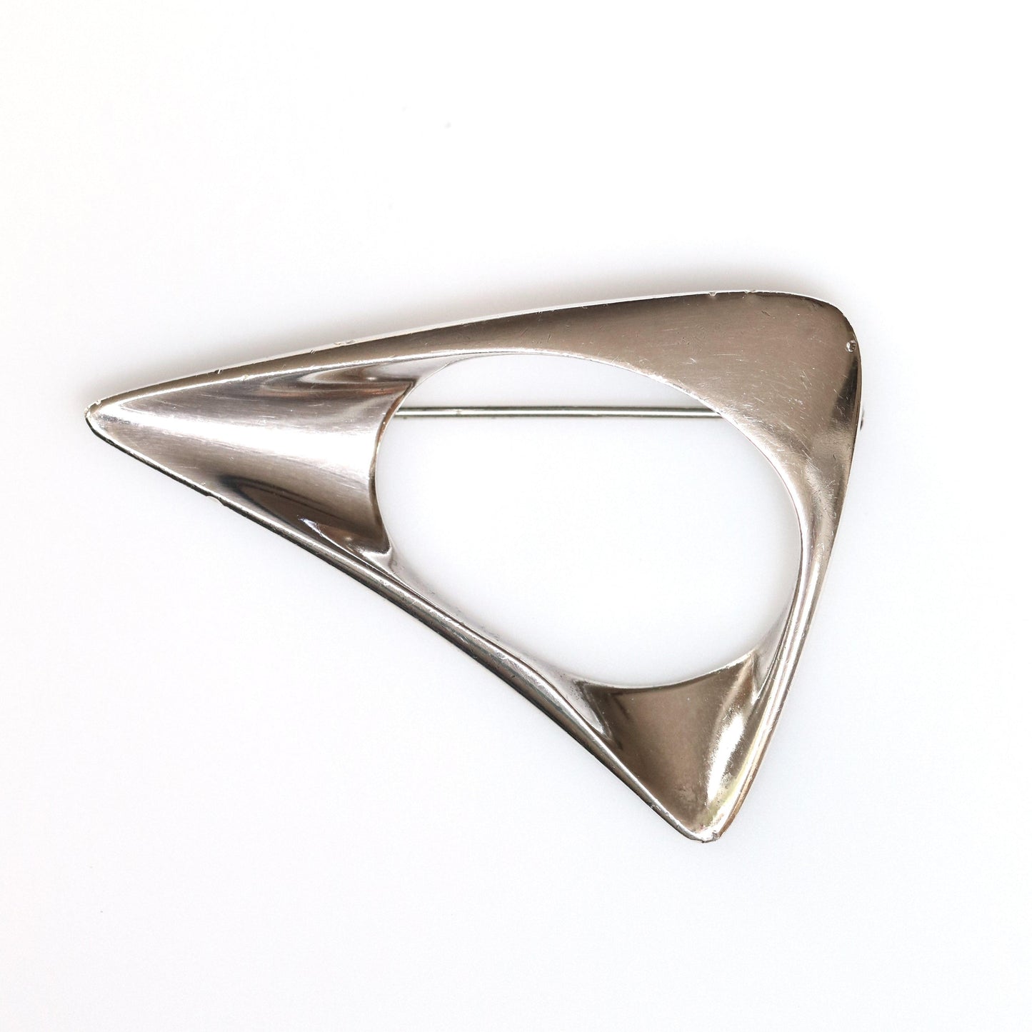 SOLD OUT: Georg Jensen Jewelry | Abstract Modernist Pin Silver Vintage Brooch 375 - Carmel FSJ