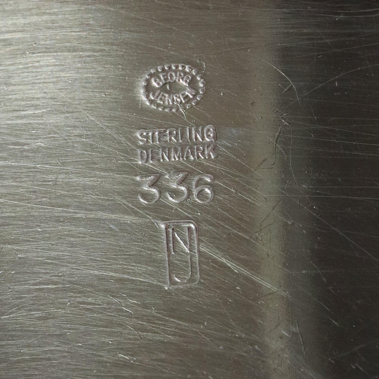 SOLD OUT: Georg Jensen Jewelry | Black Pearl Modernist Silver Vintage Brooch 336 - Carmel FSJ