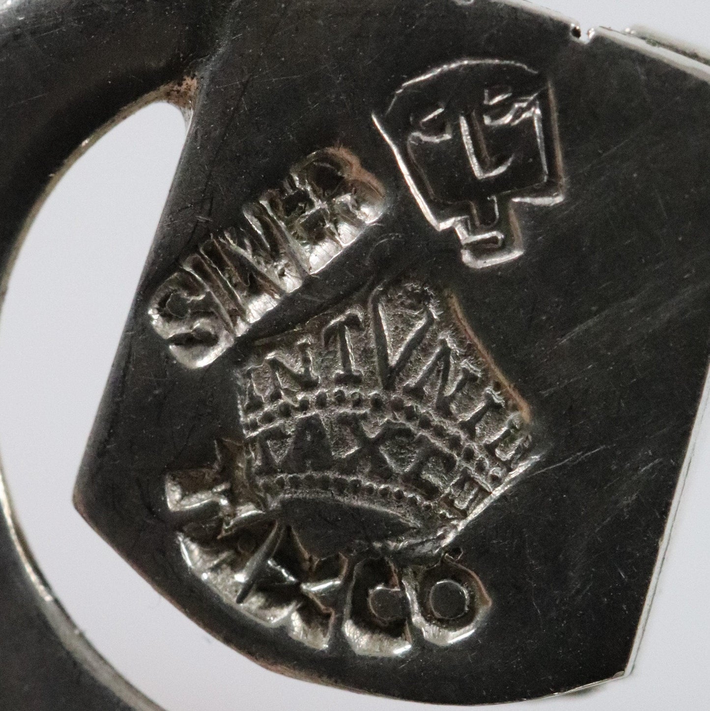 Vintage Anthony Pineda Taxco Silver Mexican Jewelry | Mid-Century Modernist 970 Silver Bracelet - Carmel FSJ