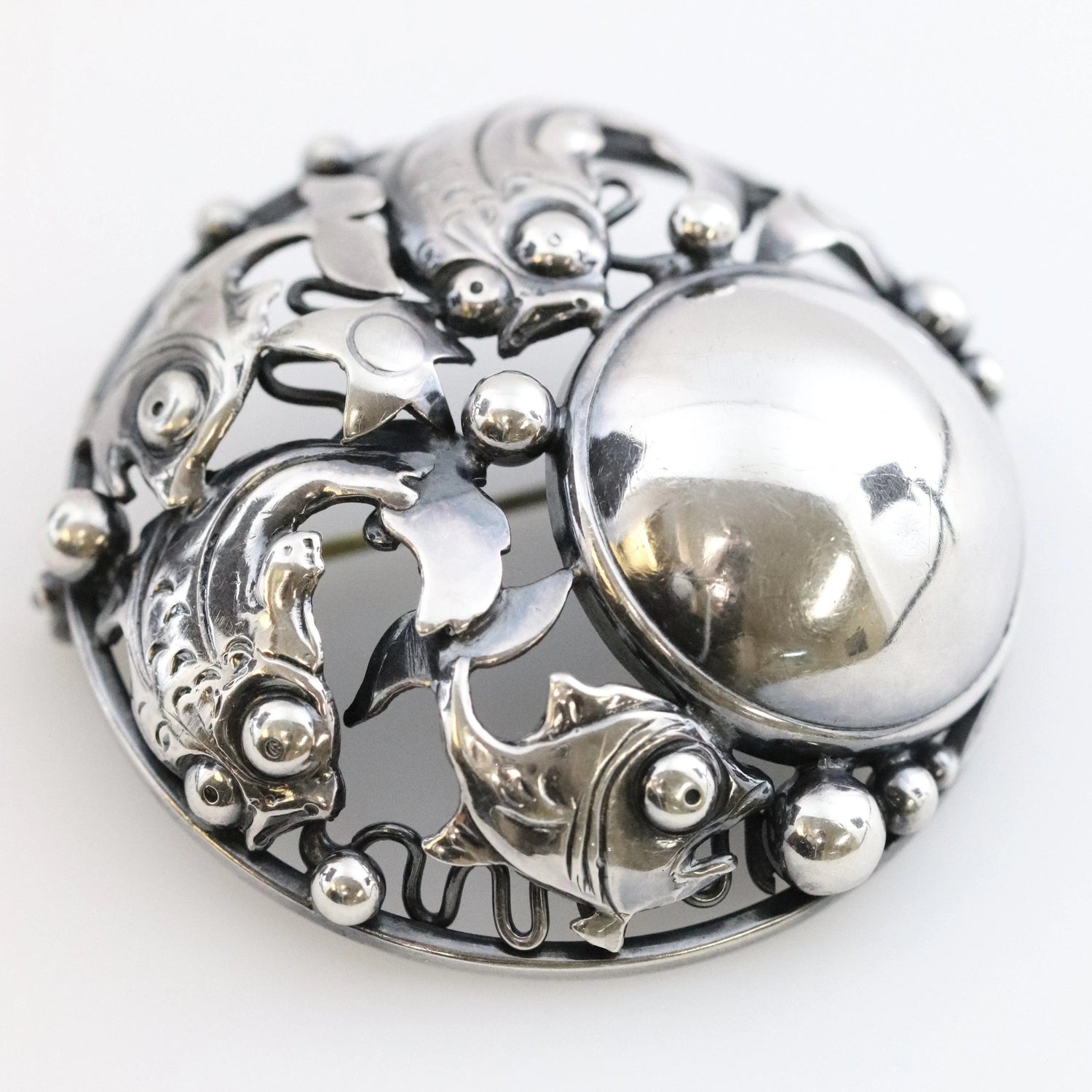 N.E. From Vintage Silver Jewelry Collection - Carmel Fine Silver Jewelry