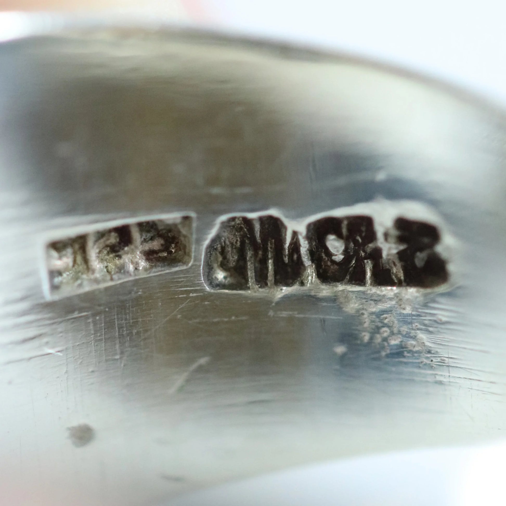 Antonio Pineda Modernist Dome Moonstone Statement Ring