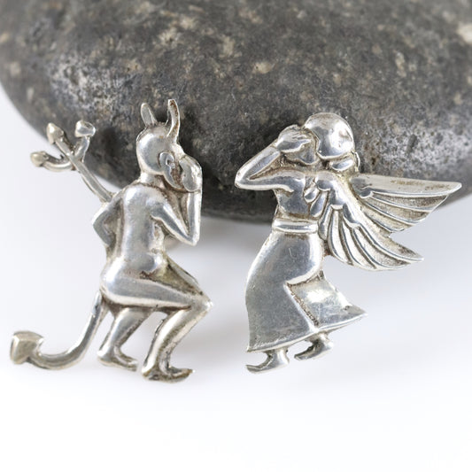 SOLD OUT: Angel and Devil Earrings