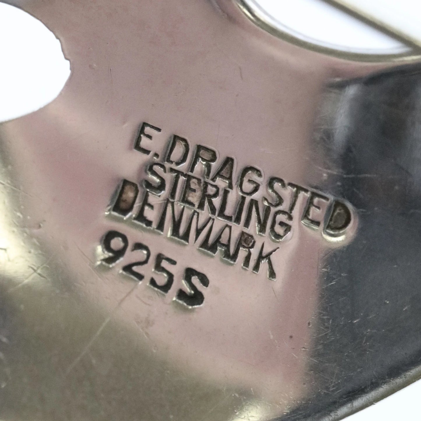 Vintage E Dragsted Jewelry | Modernist Peace Dove Brooch Denmark