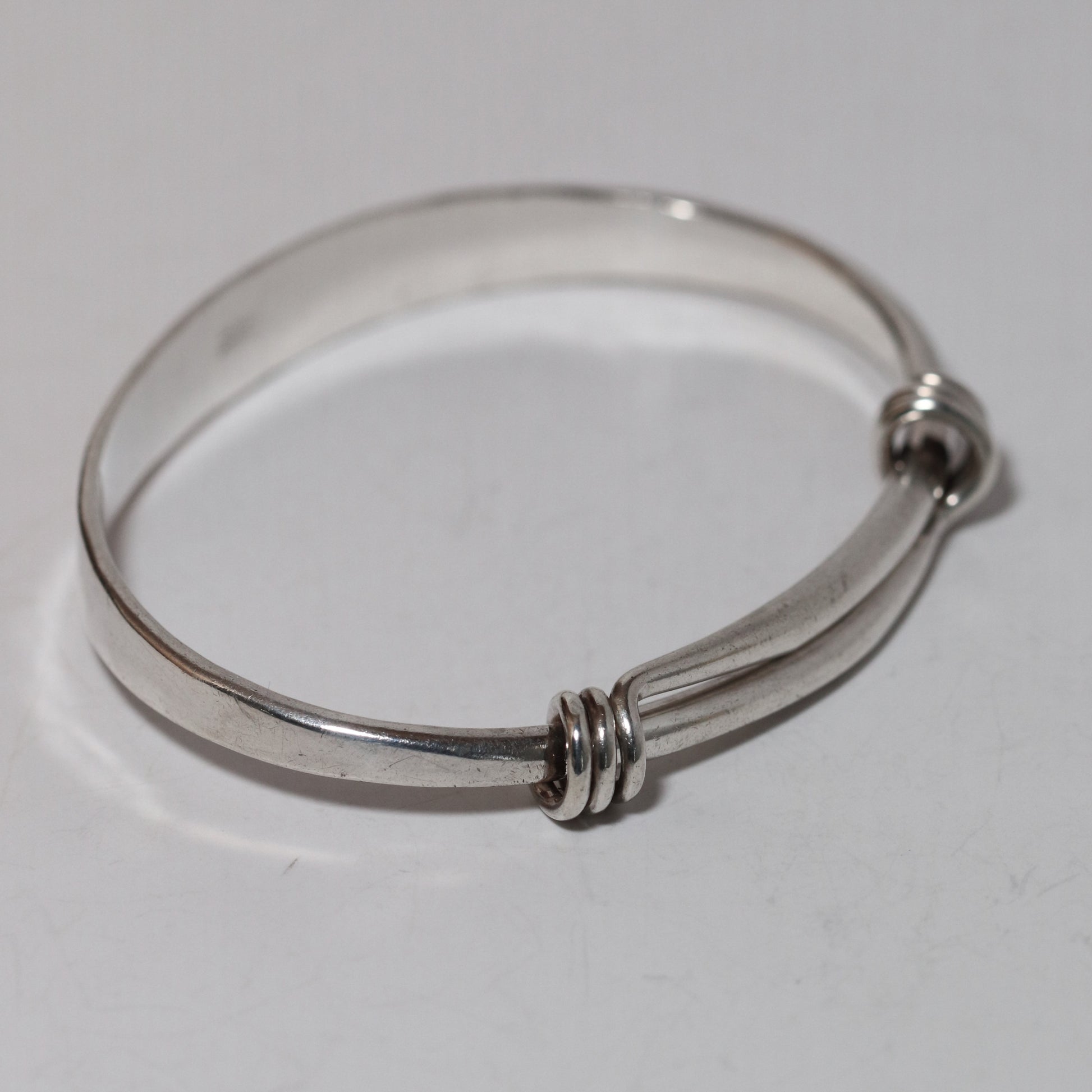 Vintage Ed Levin Silver Jewelry | Heavy Grand Signature Bracelet