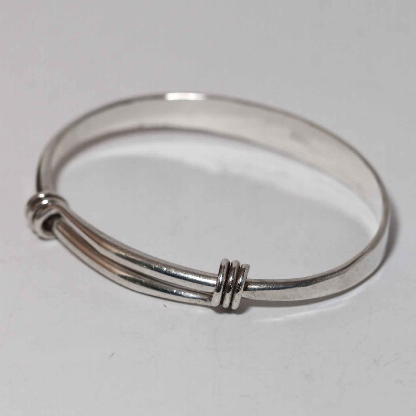 Vintage Ed Levin Silver Jewelry | Heavy Grand Signature Bracelet