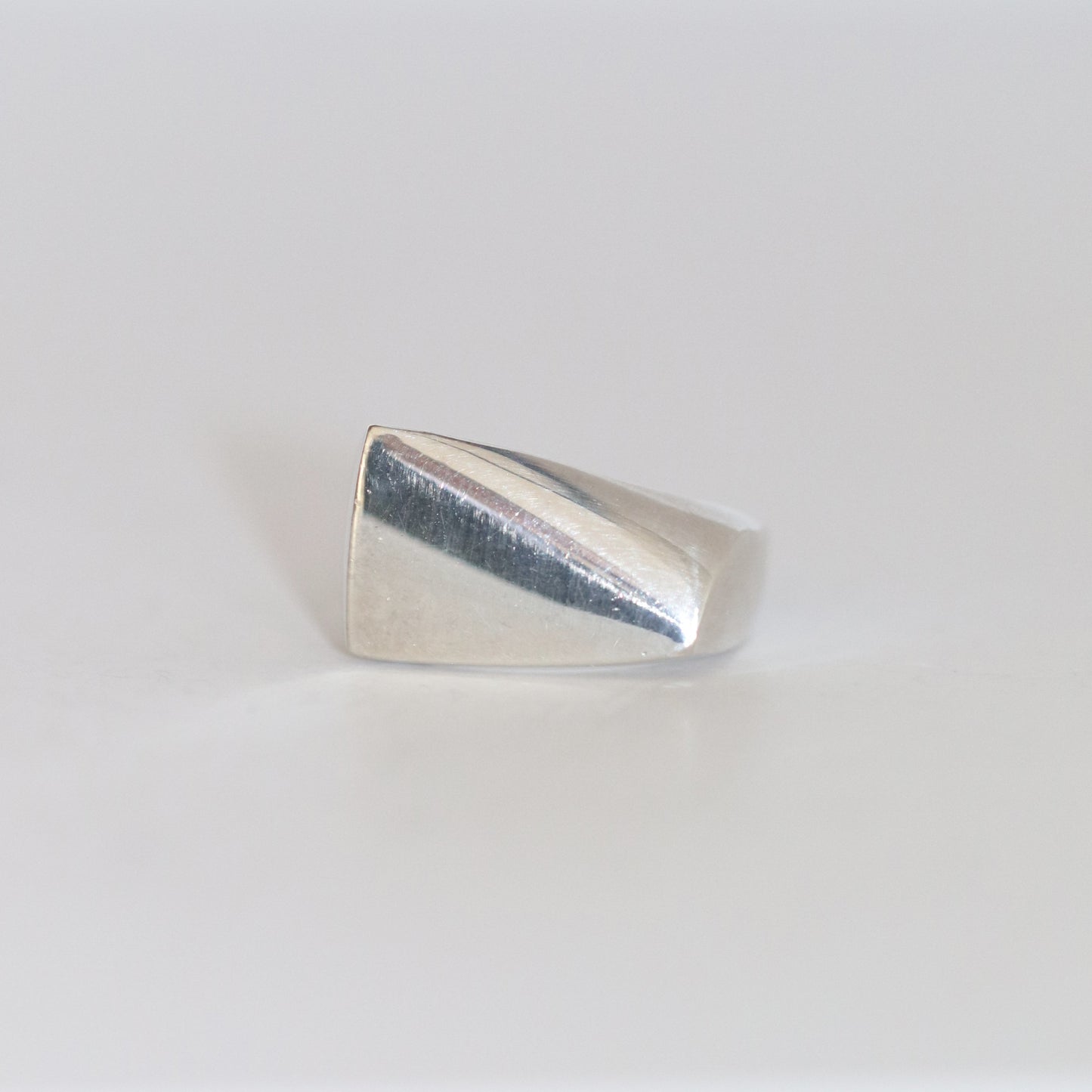 Vintage Georg Jensen Jewelry | Modernist Ring 141 Henning Koppel Design Denmark