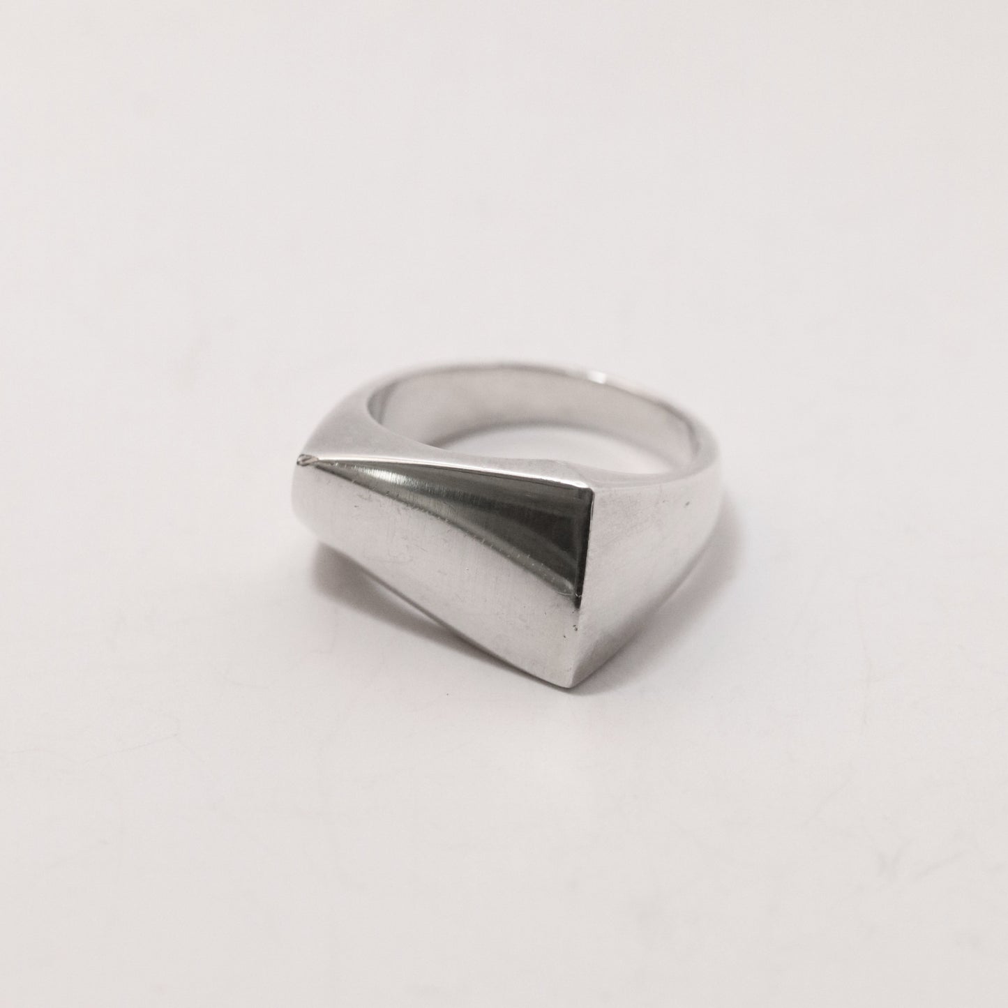 Vintage Georg Jensen Jewelry | Modernist Ring 141 Henning Koppel Design Denmark