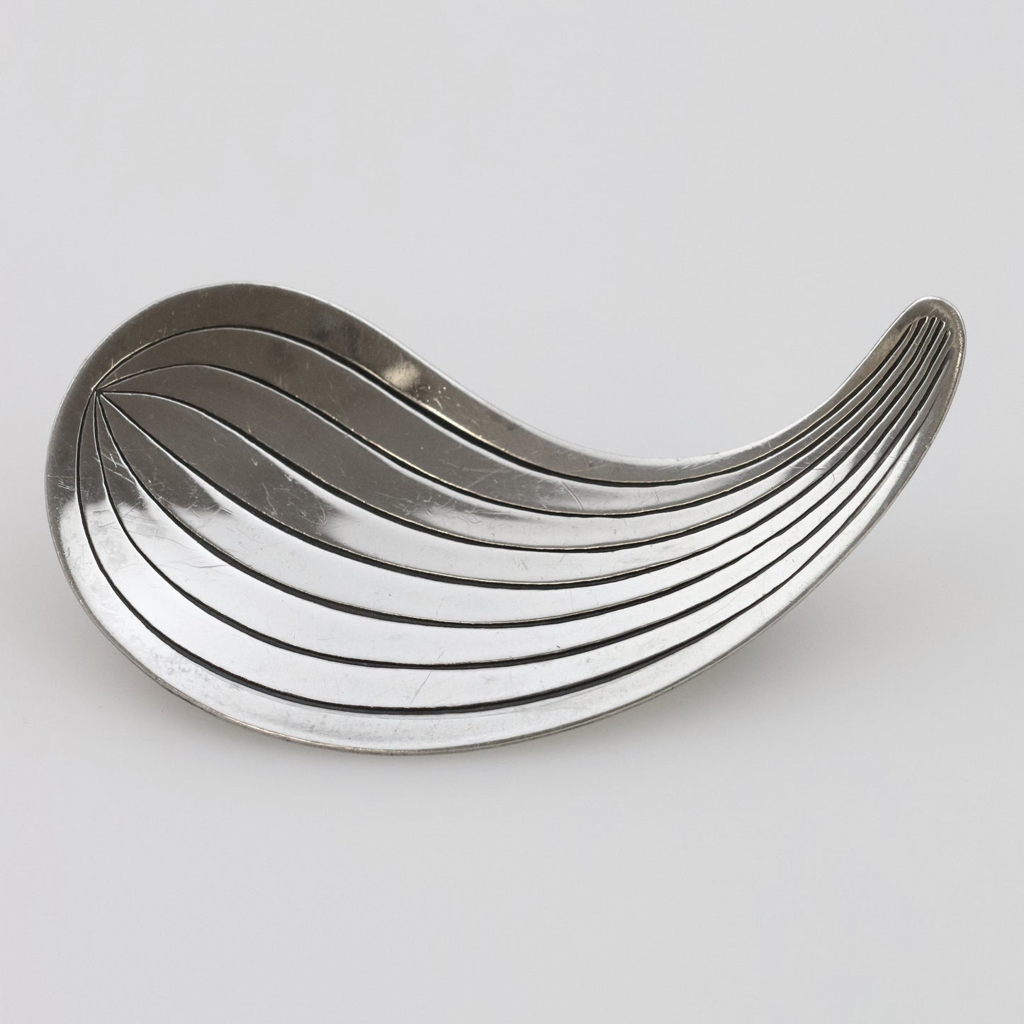 Vintage Hermann Siersbøl Jewelry | Mid-Century Modernist Abstract Brooch Denmark