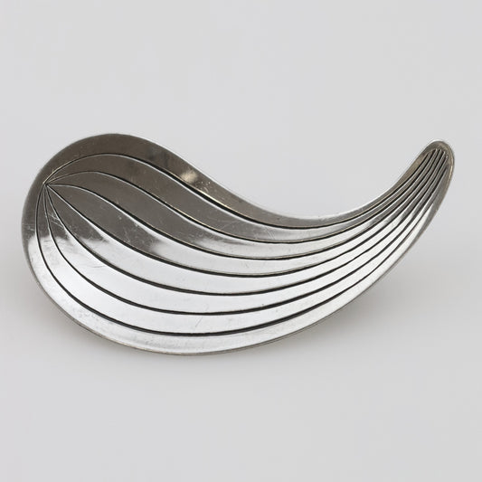 Vintage Hermann Siersbøl Jewelry | Mid-Century Modernist Abstract Brooch Denmark
