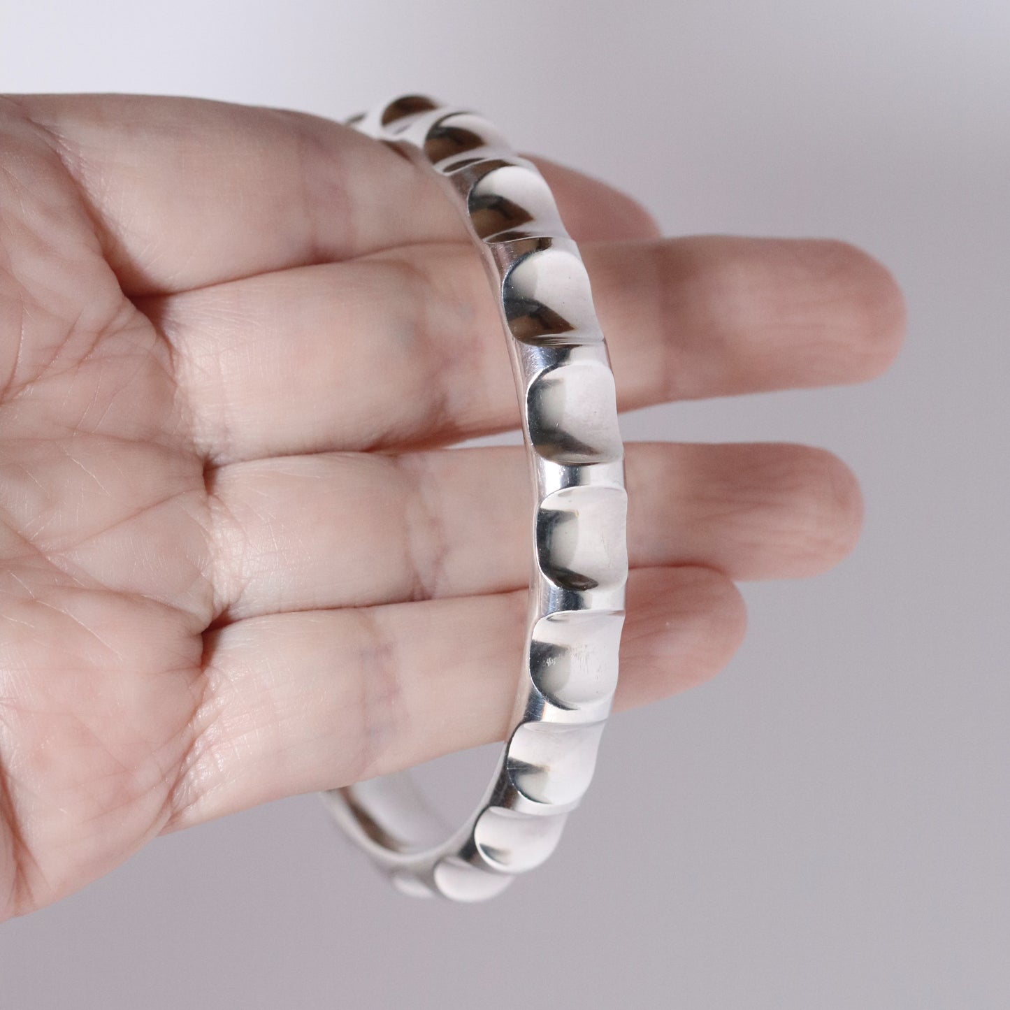 Vintage Georg Jensen Jewelry | Nanna and Jorgen Ditzel Sterling Silver Bracelet 160 Denmark