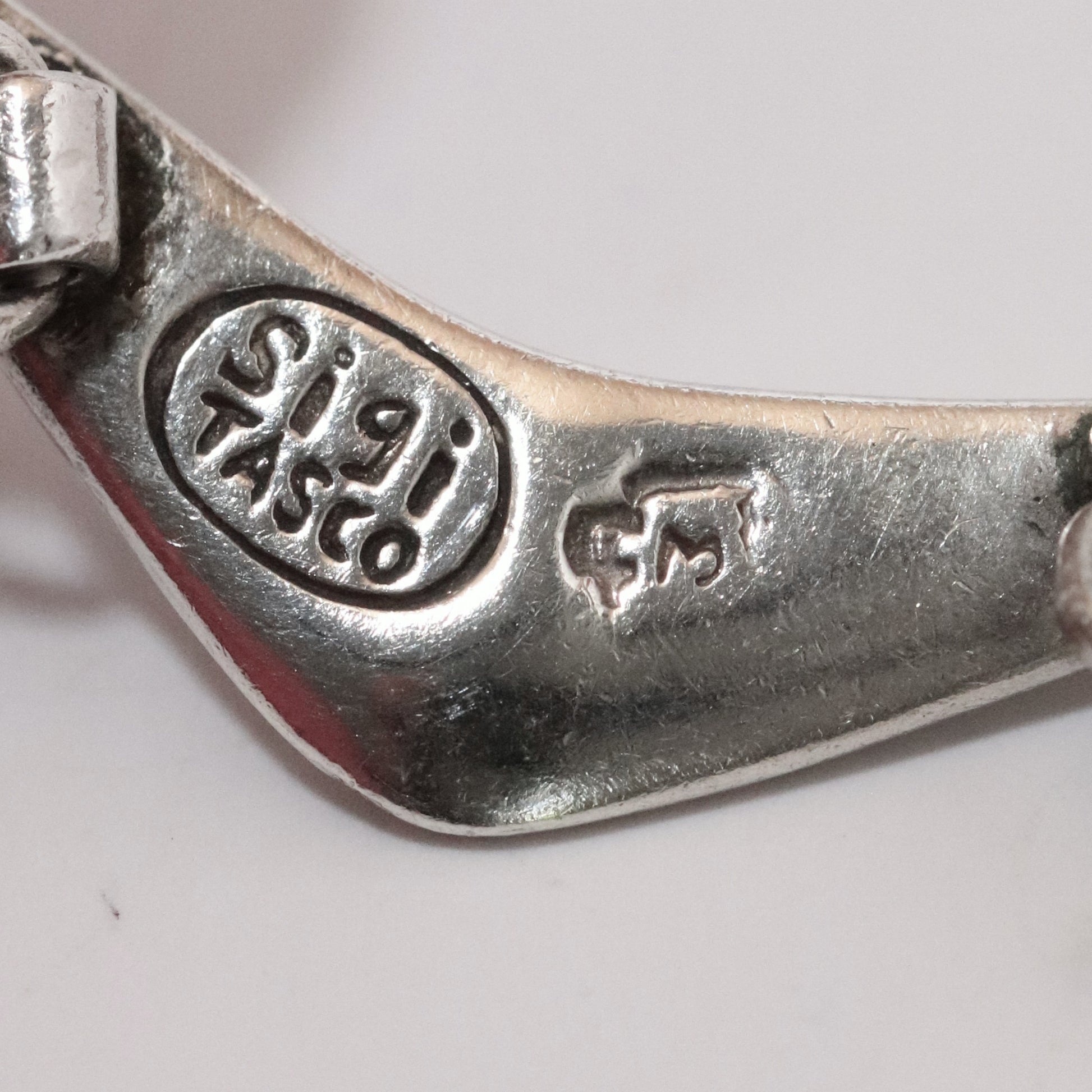 Vintage Sigi Pineda Taxco Jewelry | Boomerang Sterling Silver Bracelet