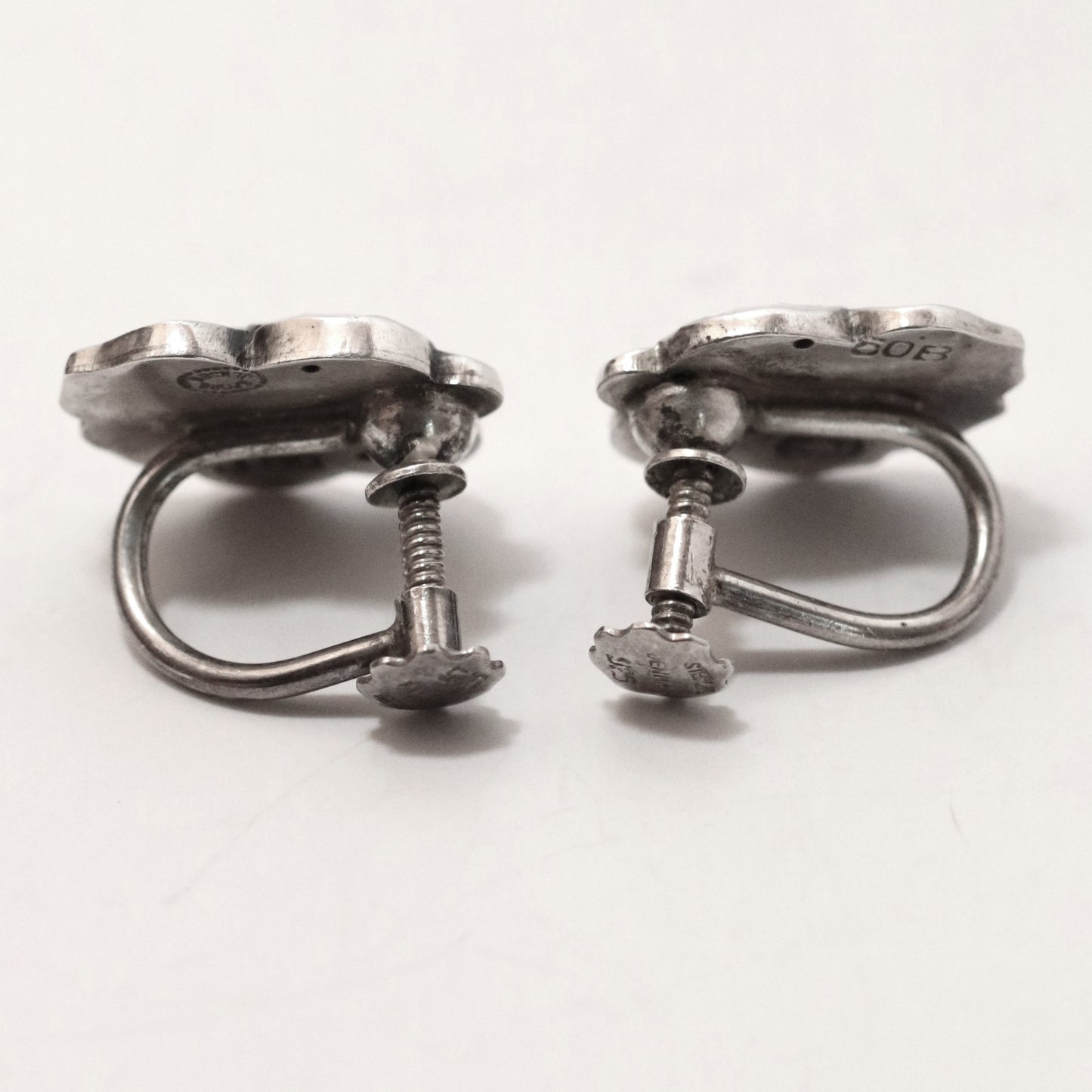 Vintage Georg Jensen Jewelry | Grape Leaf Earrings 50B Denmark