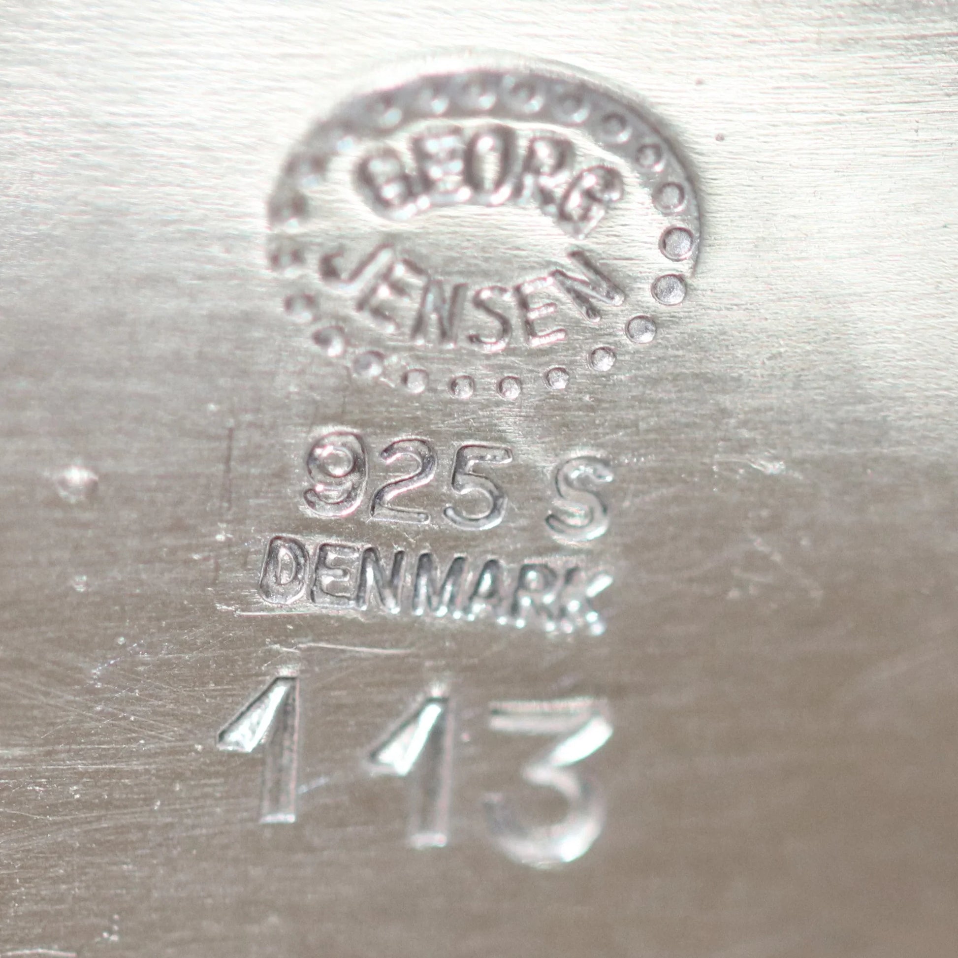 Georg Jensen Jewelry | Chrysoprase Pansy Art Nouveau Silver Vintage Brooch 113 - Carmel Fine Silver Jewelry