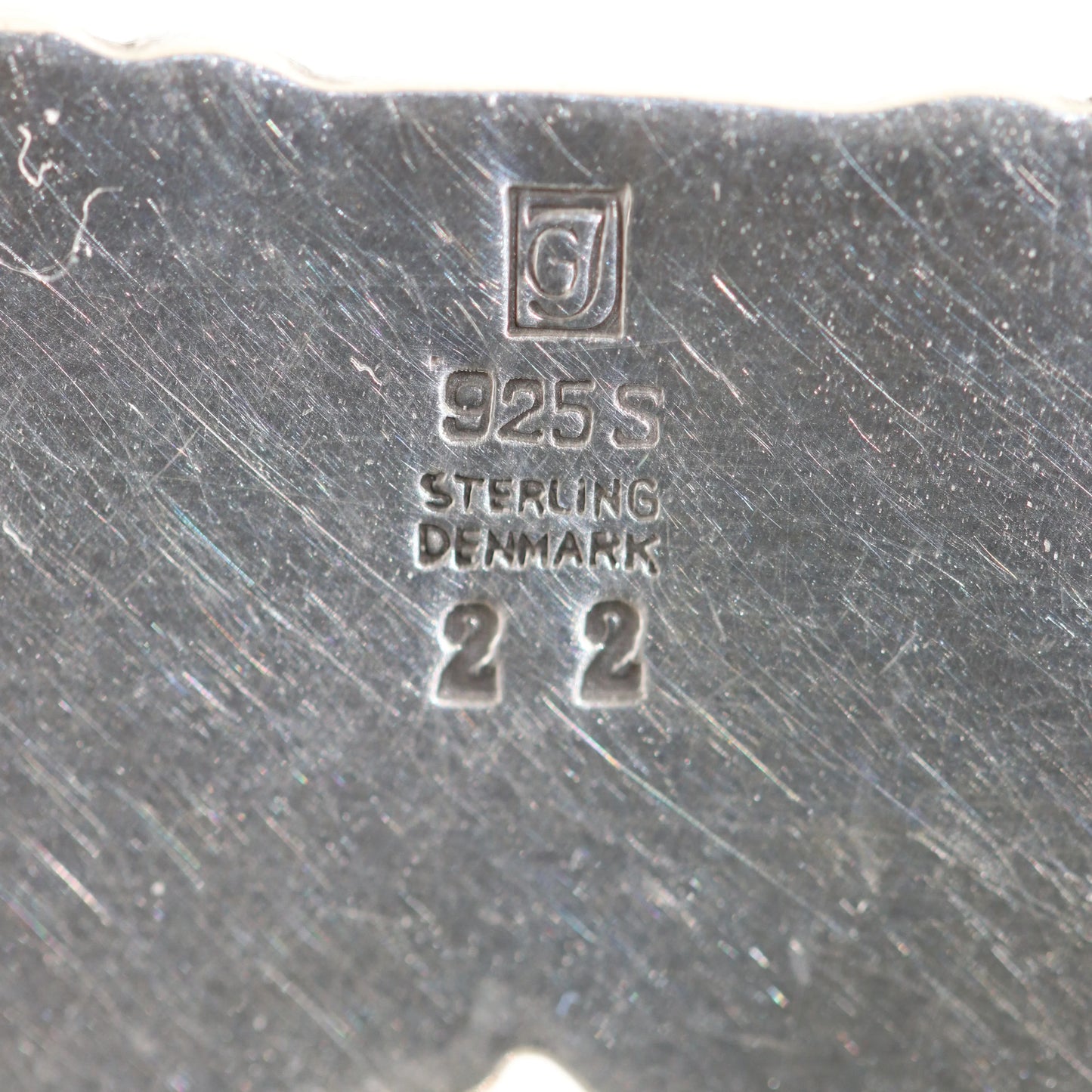 Georg Jensen Jewelry | Malachite Art Nouveau Master Silver Vintage Brooch 22 - Carmel Fine Silver Jewelry