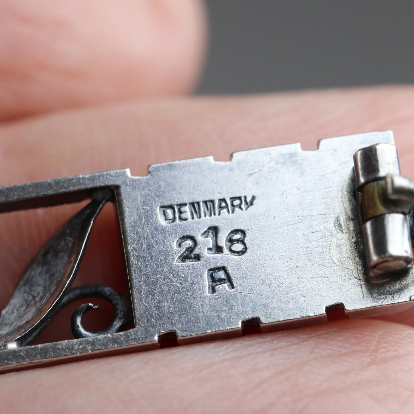 Georg Jensen Jewelry | Ornate Art Nouveau Silver Vintage Brooch 236 - Carmel Fine Silver Jewelry