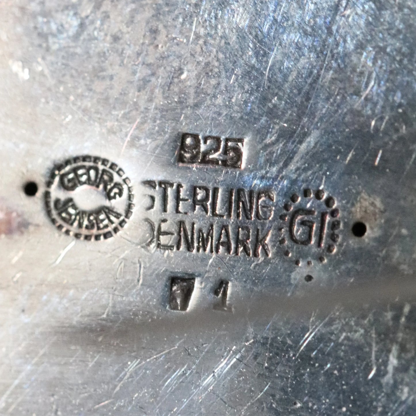 Georg Jensen Jewelry | Pink Quartz Floral Art Nouveau Silver Vintage Brooch 71 - Carmel Fine Silver Jewelry