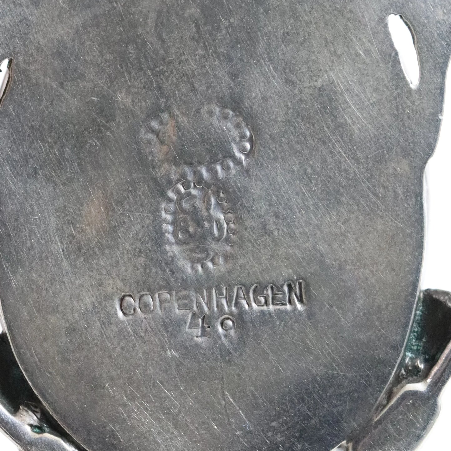 Georg Jensen Jewelry | Quartz Art Nouveau Silver Vintage Necklace Pendant 49 - Carmel Fine Silver Jewelry