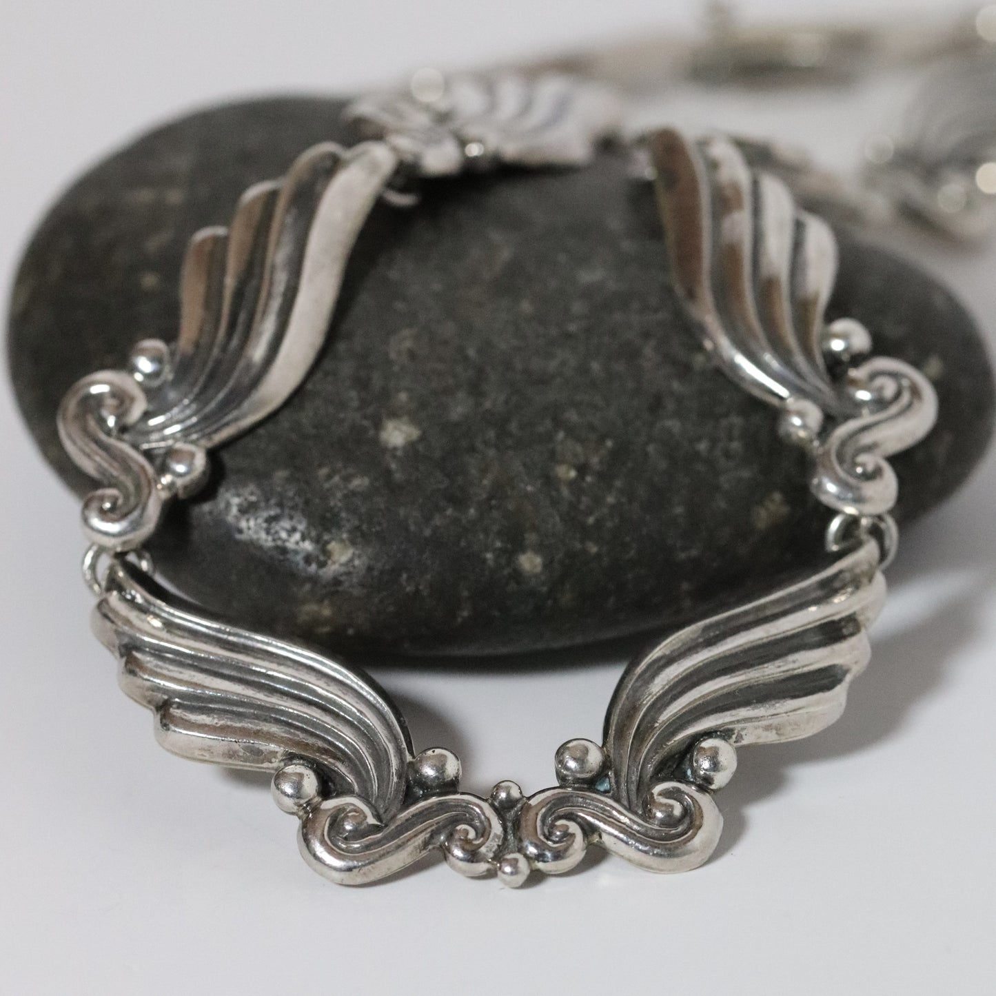 Margot de Taxco Winged Collar Necklace - Carmel Fine Silver Jewelry