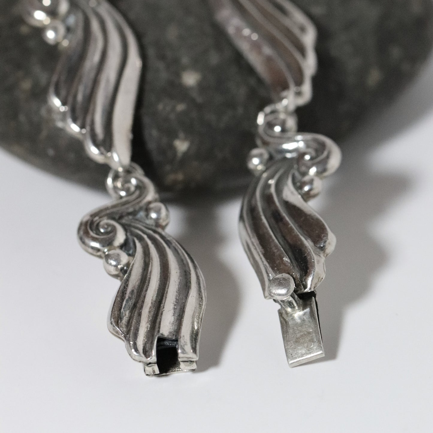 Margot de Taxco Winged Collar Necklace - Carmel Fine Silver Jewelry