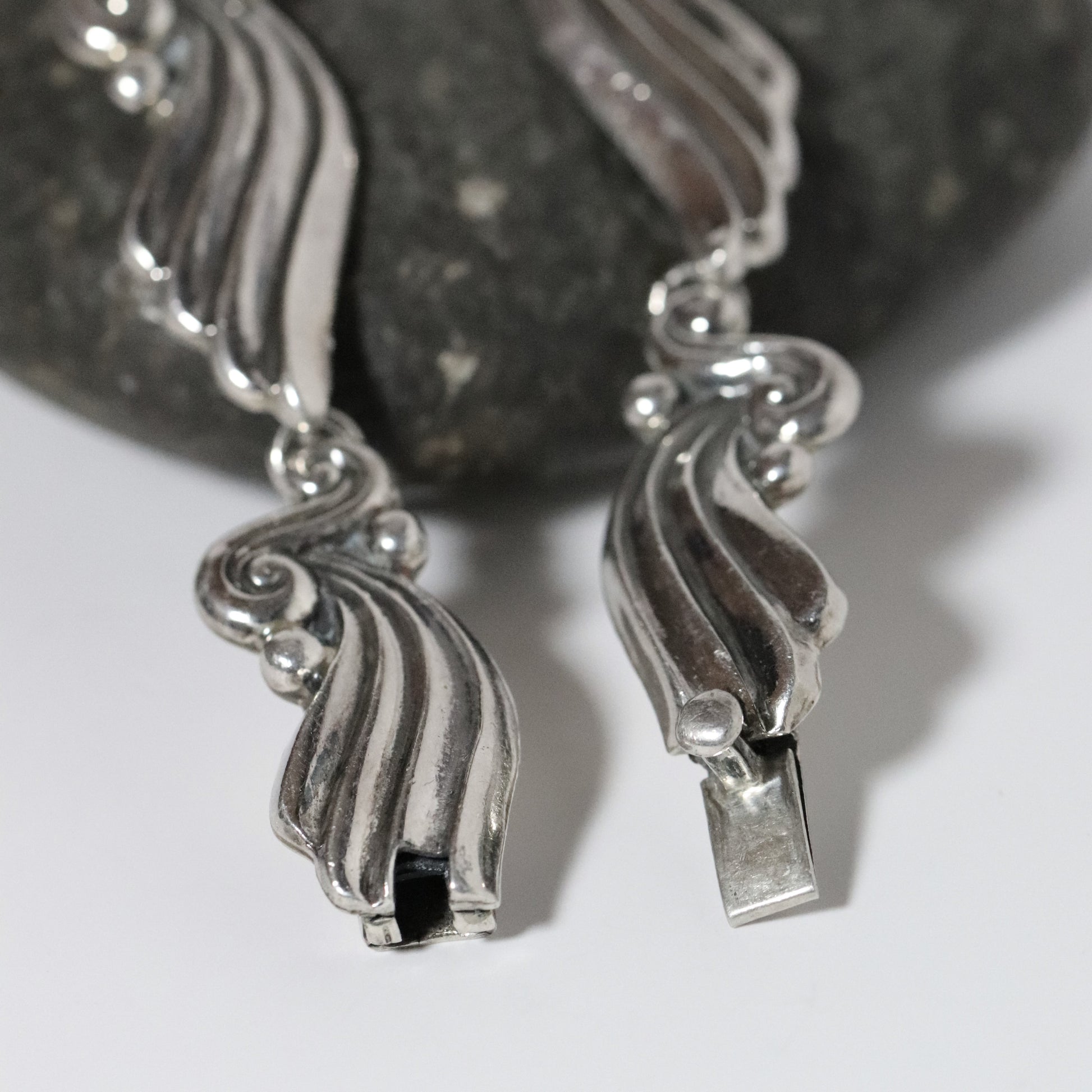 Margot de Taxco Winged Collar Necklace - Carmel Fine Silver Jewelry