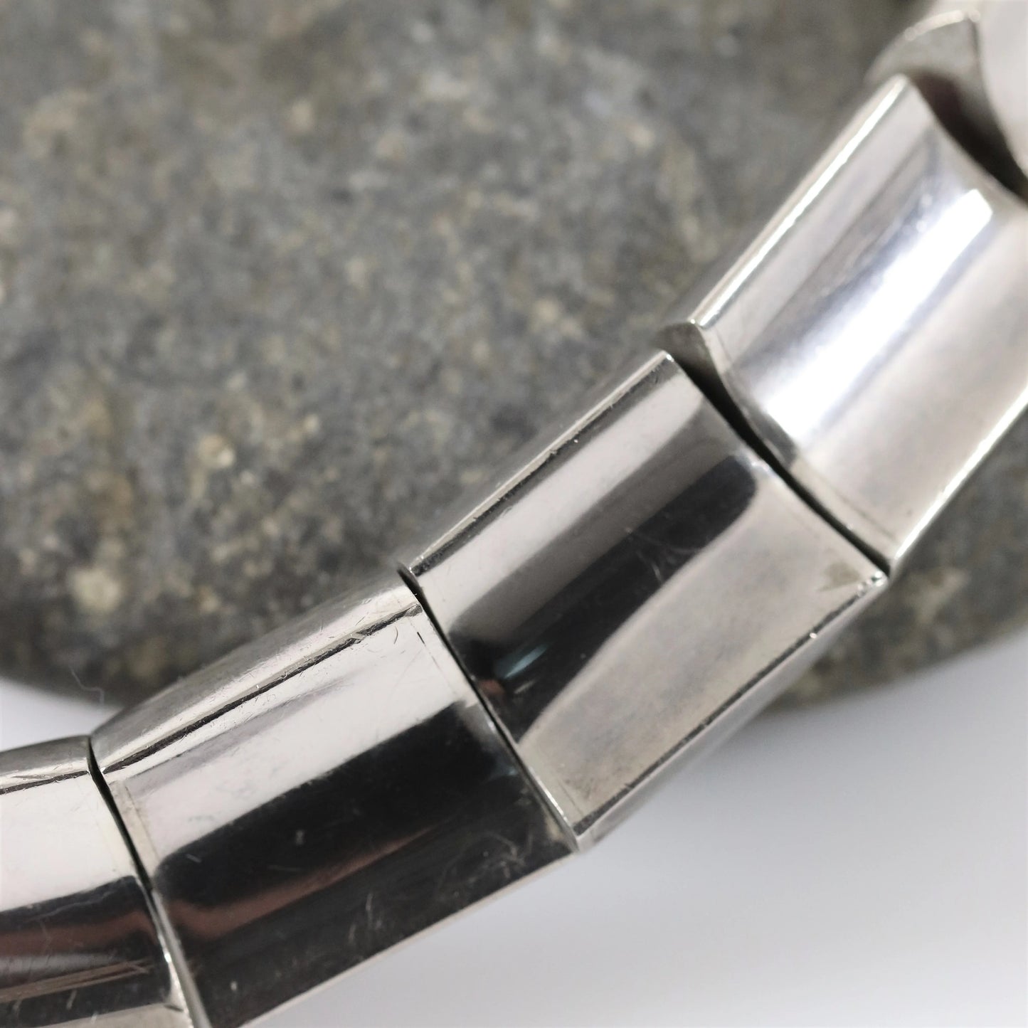 SOLD OUT: Antonio Pineda Taxco Heavy Modernist Necklace | Vintage Sterling Silver | 970 Silver Mid-Century Mexico - Carmel Fine Silver Jewelry