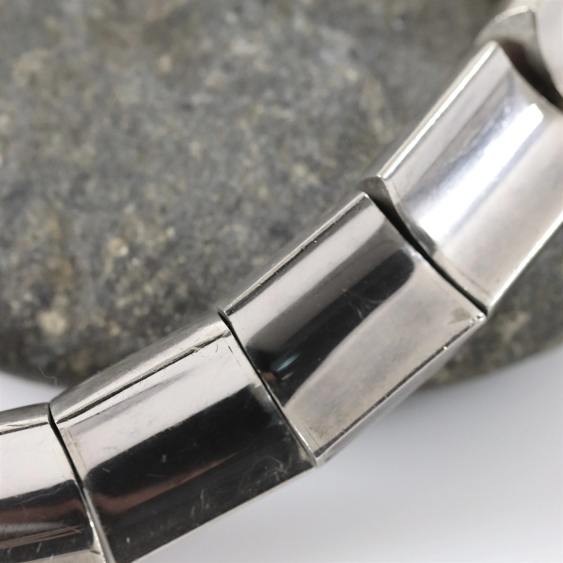 SOLD OUT: Antonio Pineda Taxco Heavy Modernist Necklace | Vintage Sterling Silver | 970 Silver Mid-Century Mexico - Carmel Fine Silver Jewelry