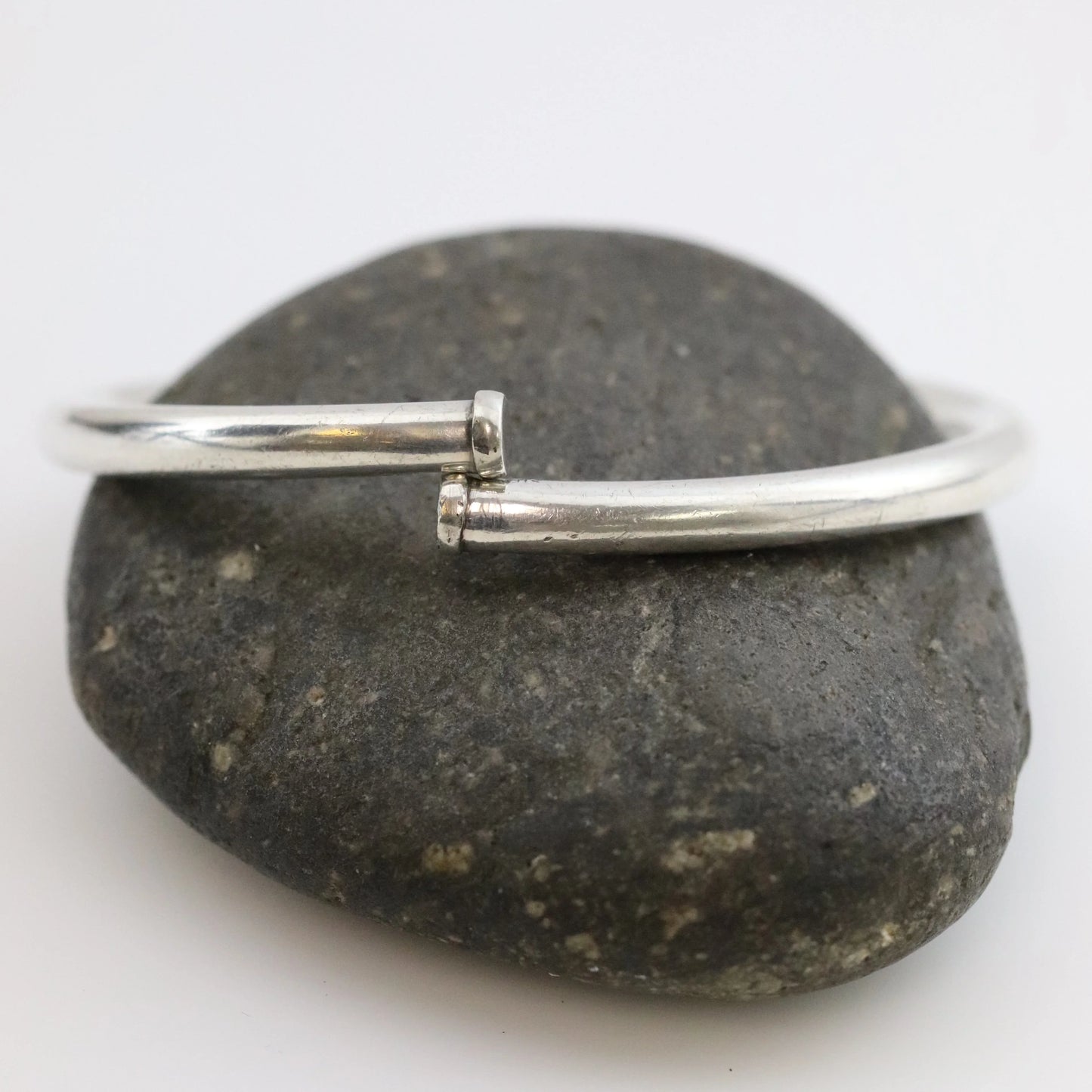 SOLD OUT: ED LEVIN HANDCRAFTED BYPASS BRACELET - Carmel Fine Silver Jewelry