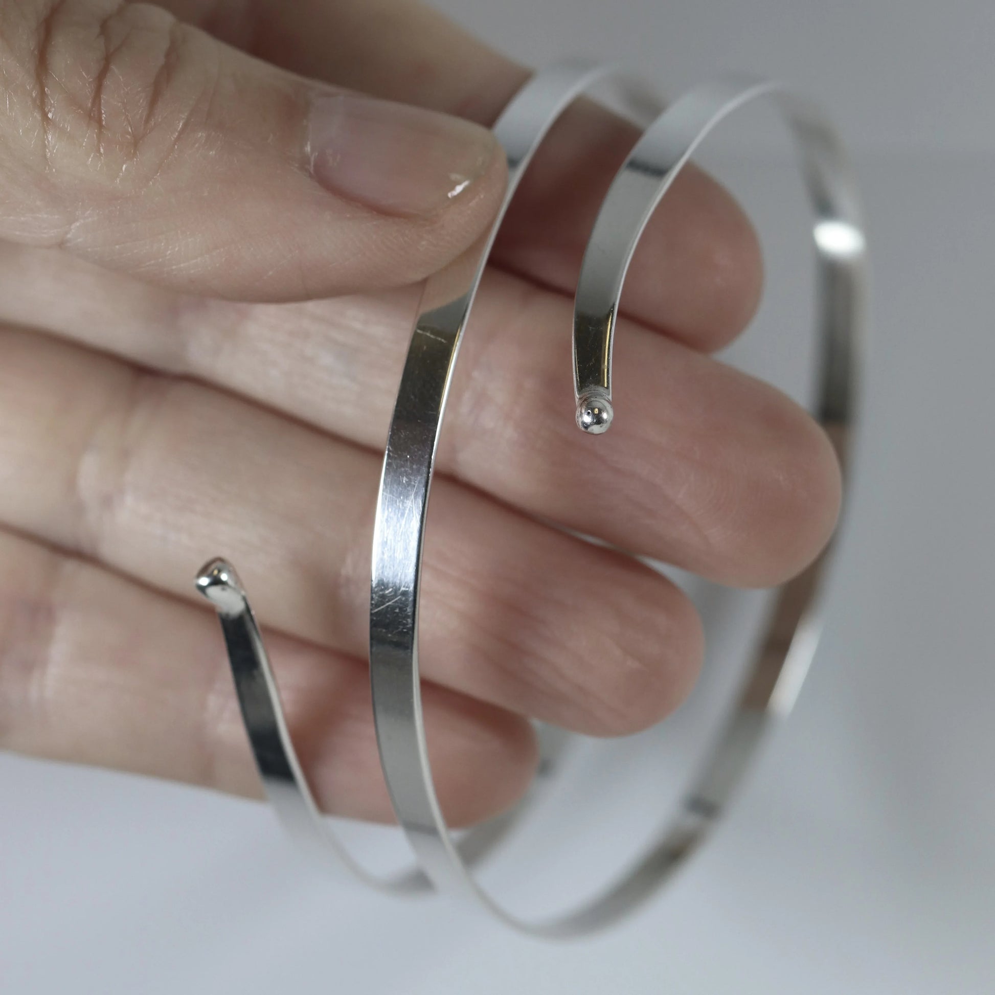 SOLD OUT: ESTATE ED LEVIN WRAP BANGLE BRACELET - Carmel Fine Silver Jewelry