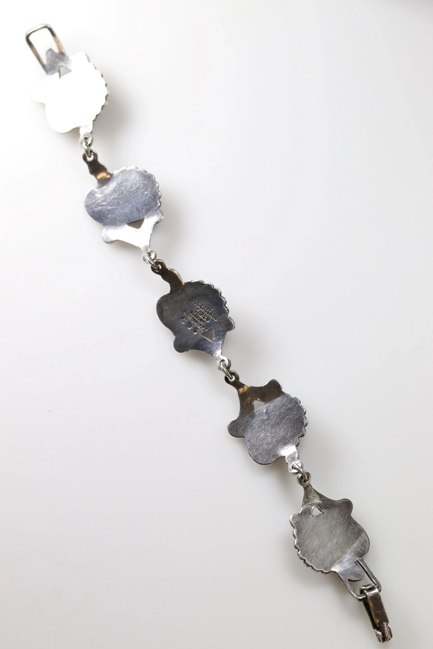 SOLD OUT: Floral Amethyst Los Castillo Bracelet - Carmel Fine Silver Jewelry