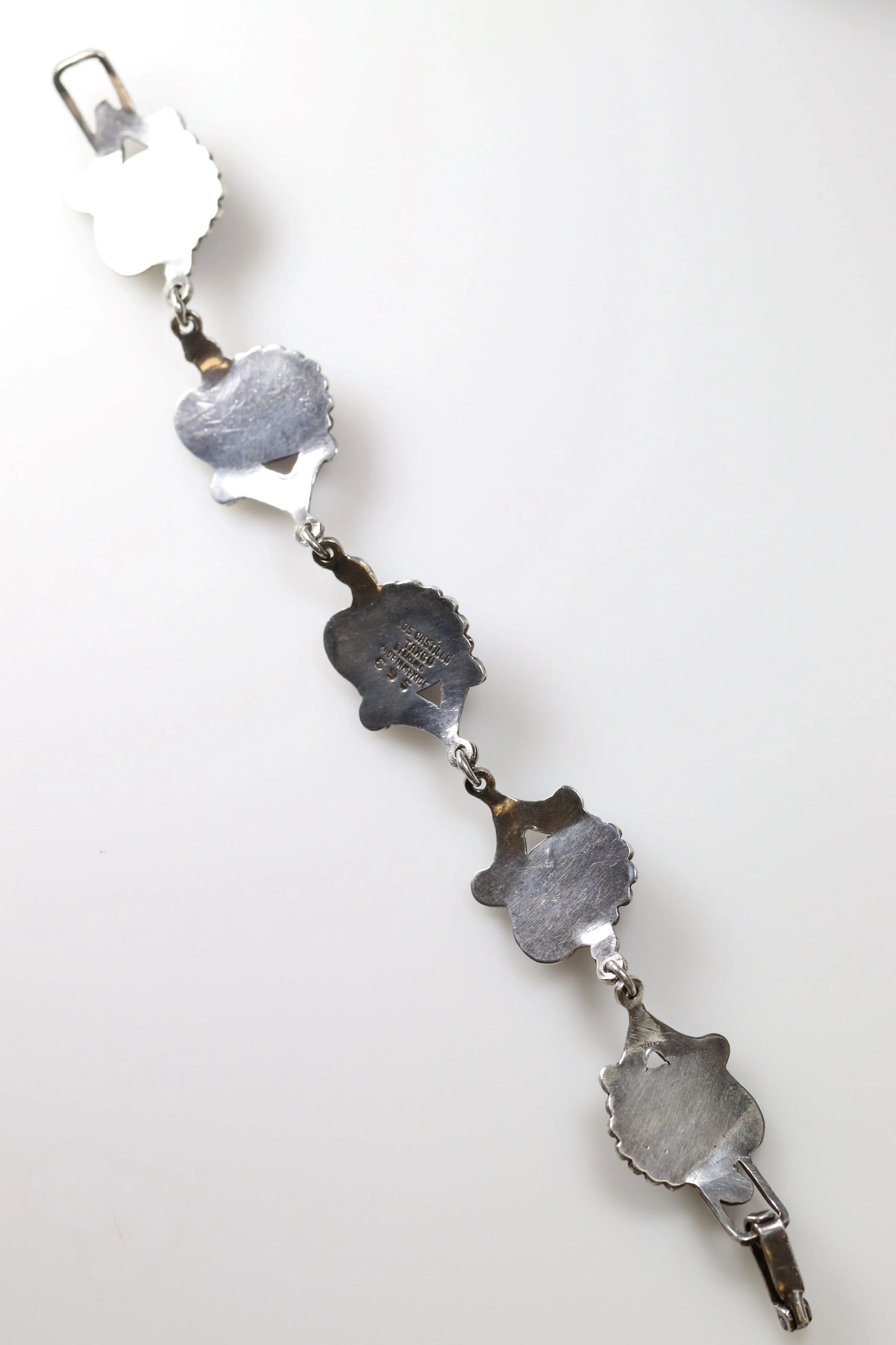 SOLD OUT: Floral Amethyst Los Castillo Bracelet - Carmel Fine Silver Jewelry