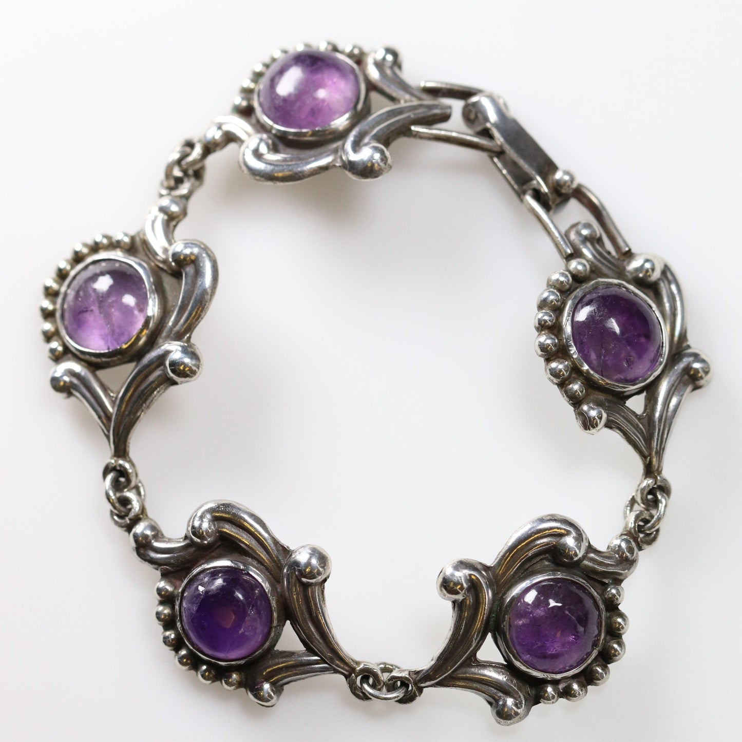 SOLD OUT: Floral Amethyst Los Castillo Bracelet - Carmel FSJ