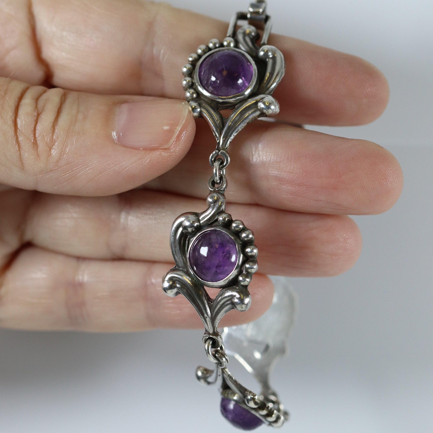 SOLD OUT: Floral Amethyst Los Castillo Bracelet - Carmel FSJ