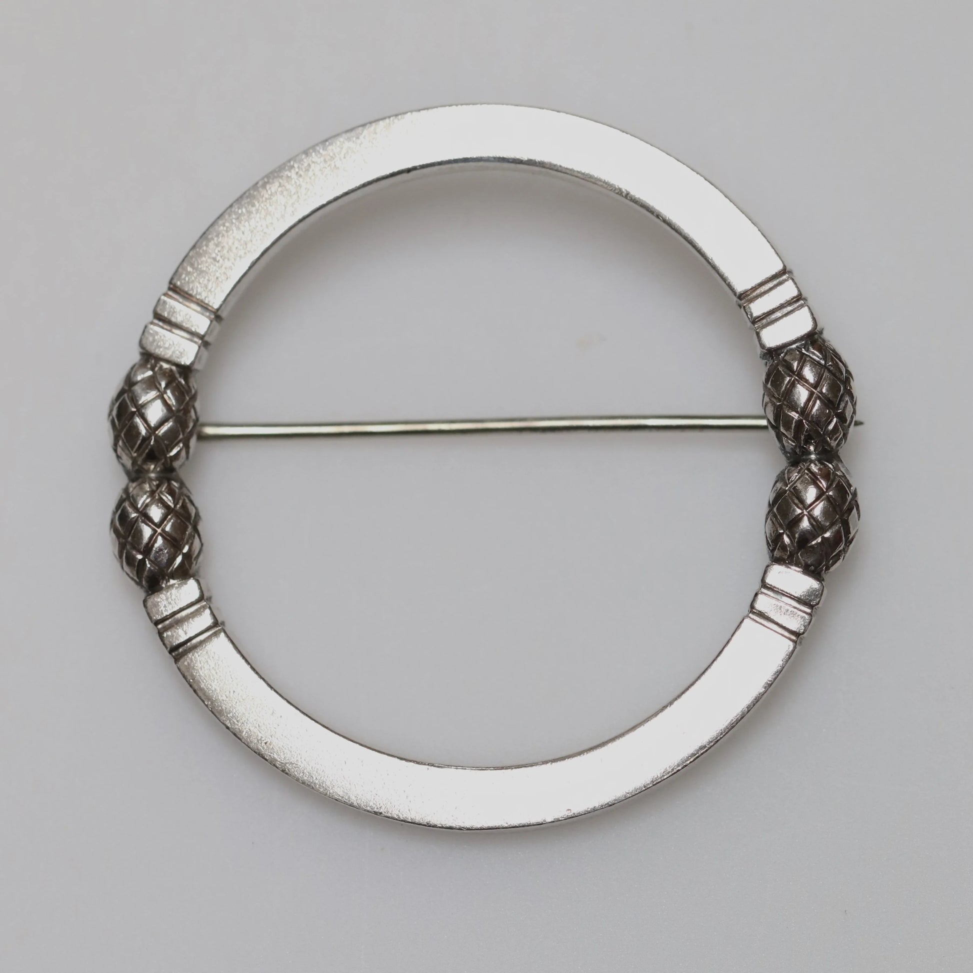 SOLD OUT: Georg Jensen Acorn Pineapple Brooch 253 | Vintage Sterling Silver | Mid-Century Pin Denmark - Carmel Fine Silver Jewelry