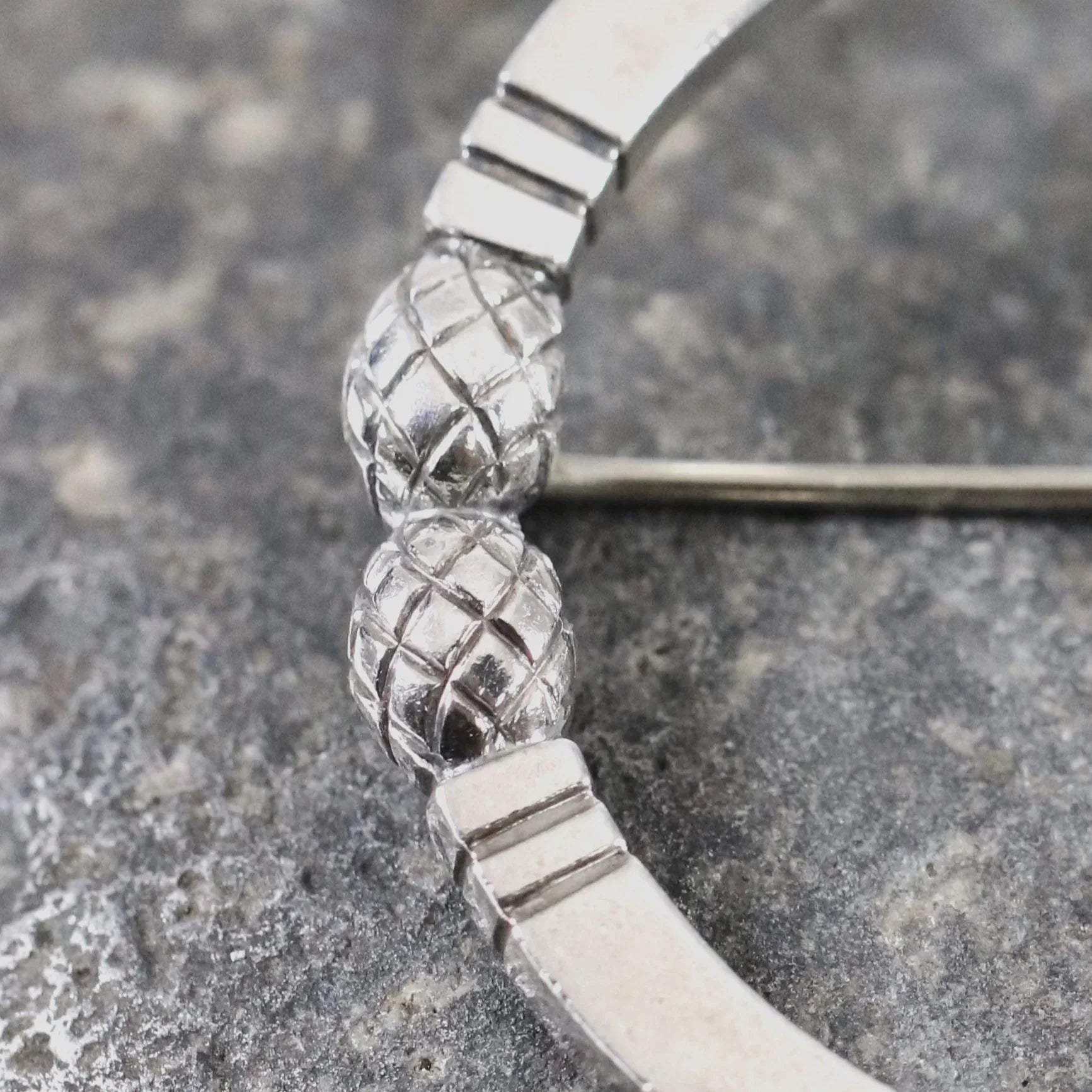 SOLD OUT: Georg Jensen Acorn Pineapple Brooch 253 | Vintage Sterling Silver | Mid-Century Pin Denmark - Carmel Fine Silver Jewelry