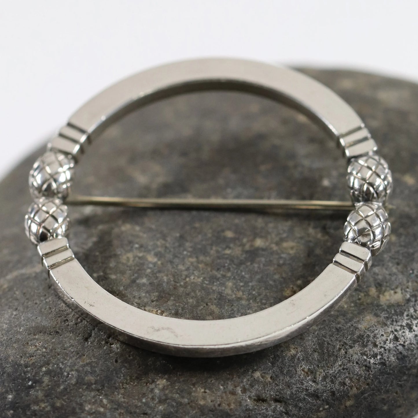 SOLD OUT: Georg Jensen Acorn Pineapple Brooch 253 | Vintage Sterling Silver | Mid-Century Pin Denmark - Carmel Fine Silver Jewelry