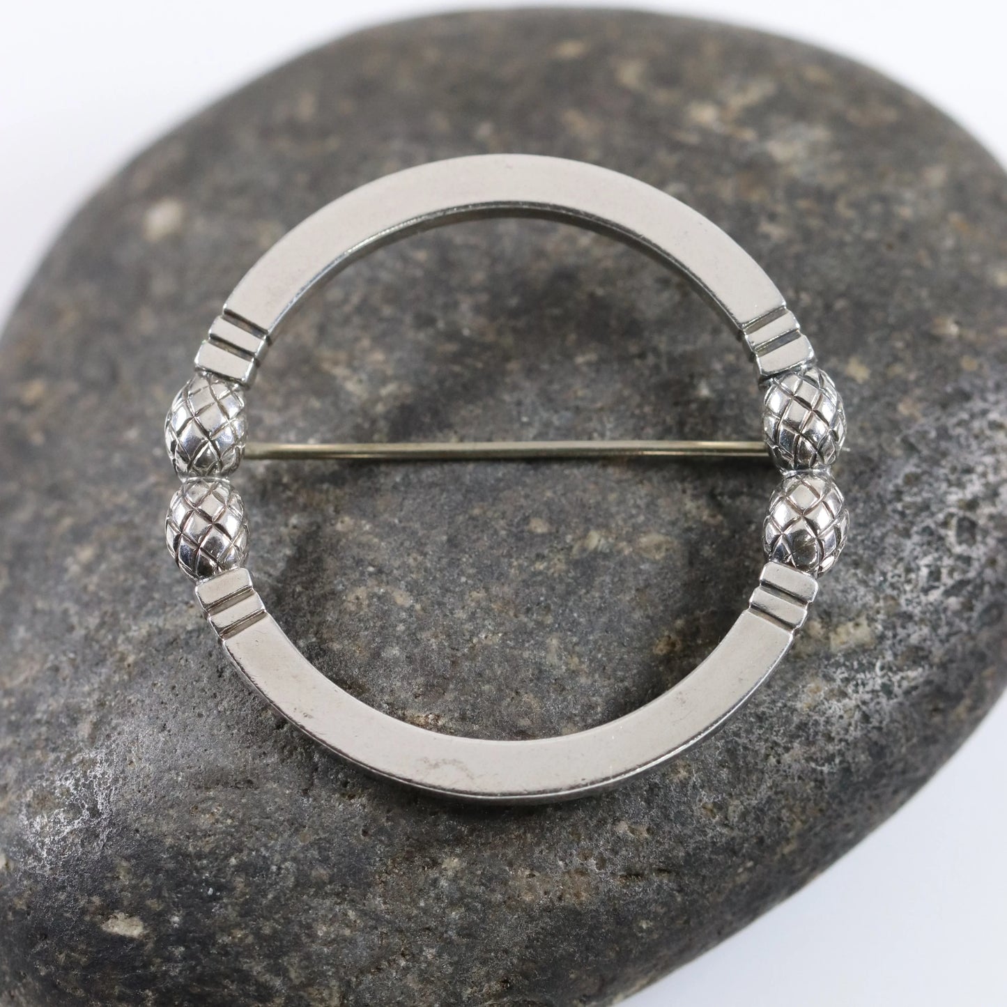 SOLD OUT: Georg Jensen Acorn Pineapple Brooch 253 | Vintage Sterling Silver | Mid-Century Pin Denmark - Carmel Fine Silver Jewelry