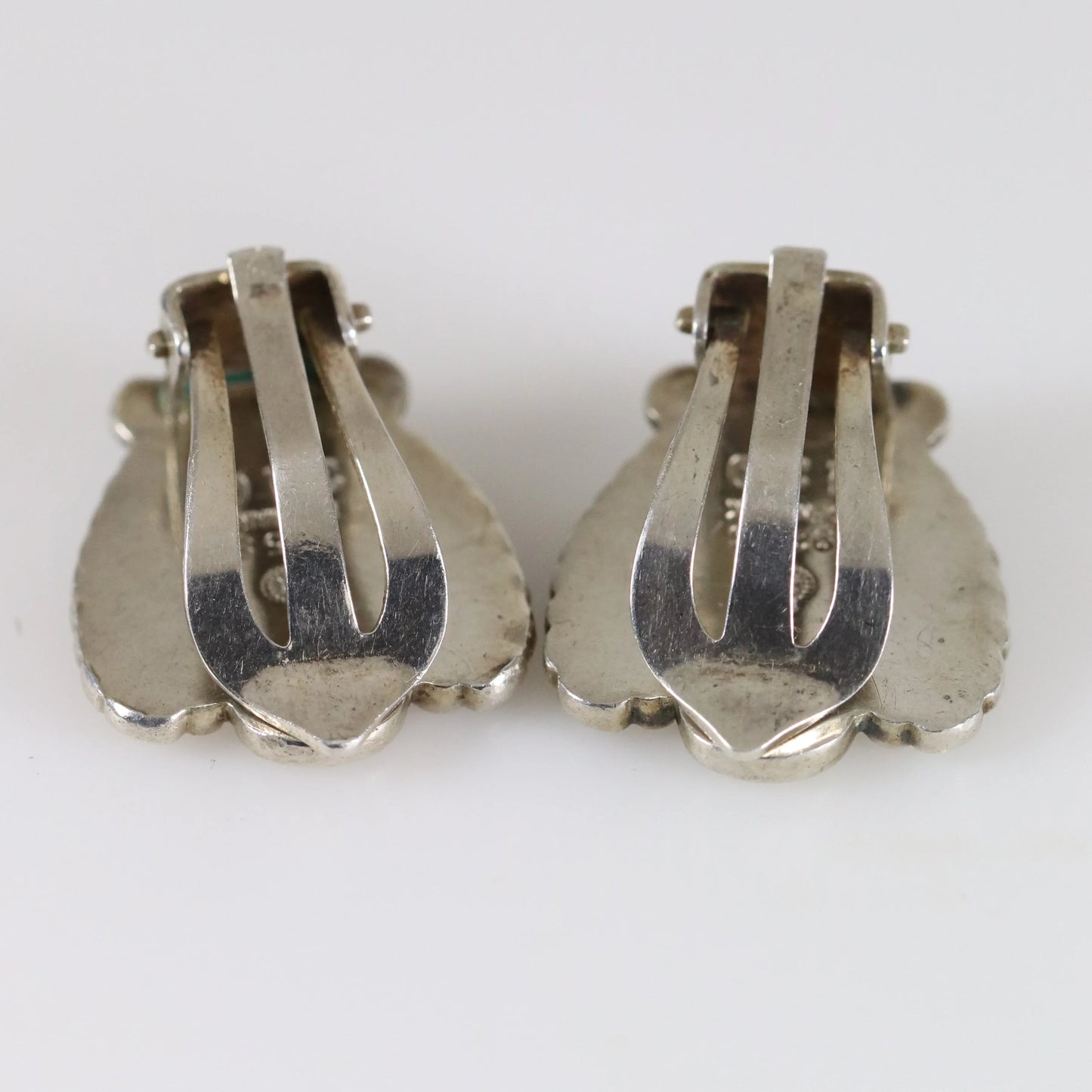 SOLD OUT: Georg Jensen Bittersweet Clip-On Earrings 110 | Vintage Sterling Silver | Albertus Gundorph Mid Century Denmark - Carmel Fine Silver Jewelry