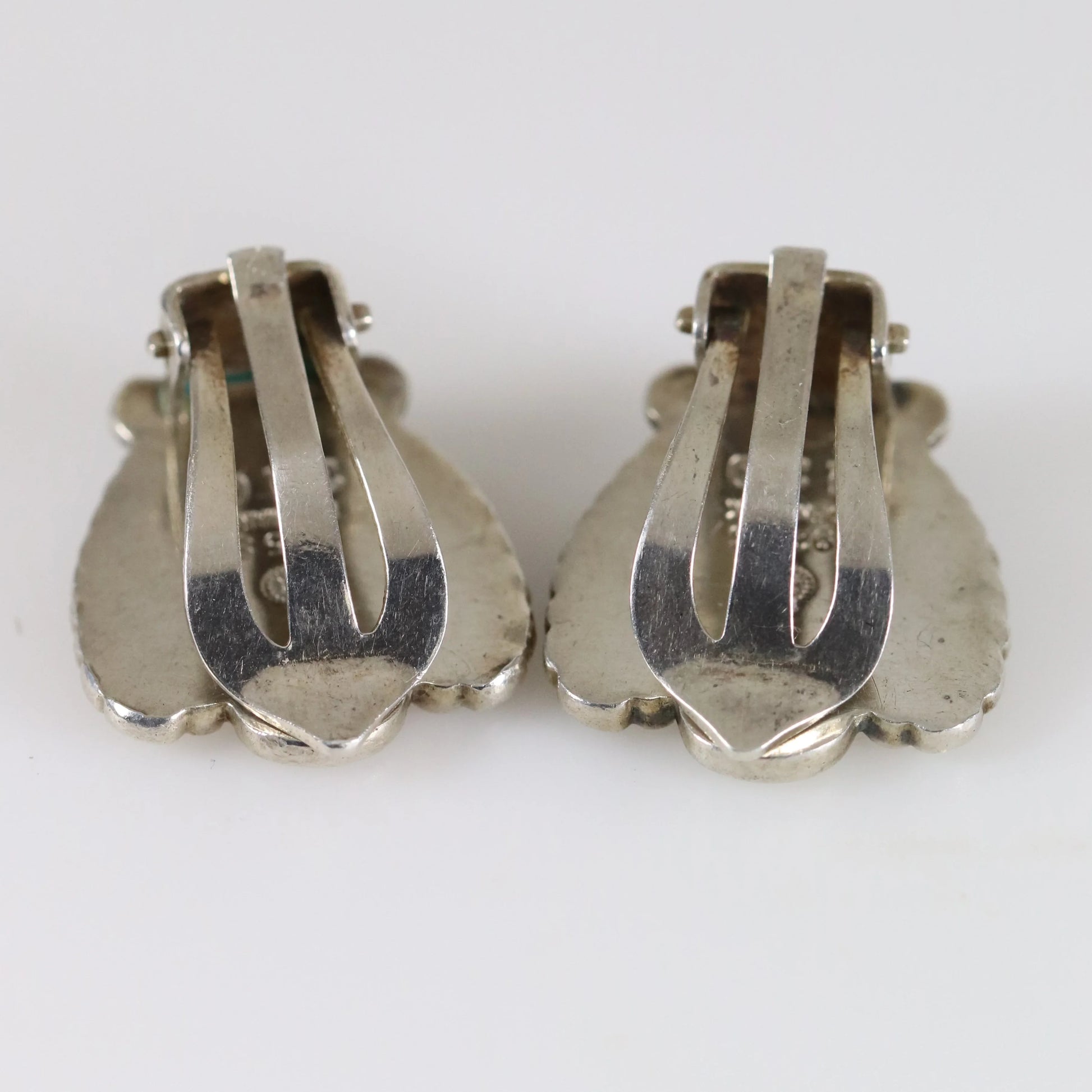 SOLD OUT: Georg Jensen Bittersweet Clip-On Earrings 110 | Vintage Sterling Silver | Albertus Gundorph Mid Century Denmark - Carmel Fine Silver Jewelry