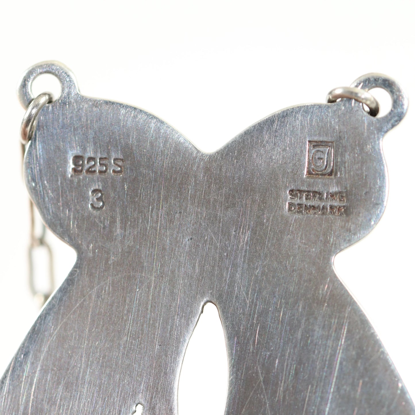 SOLD OUT: Georg Jensen Jewelry | Chrysorpase Amber Art Nouveau Silver Vintage Necklace 3 - Carmel Fine Silver Jewelry