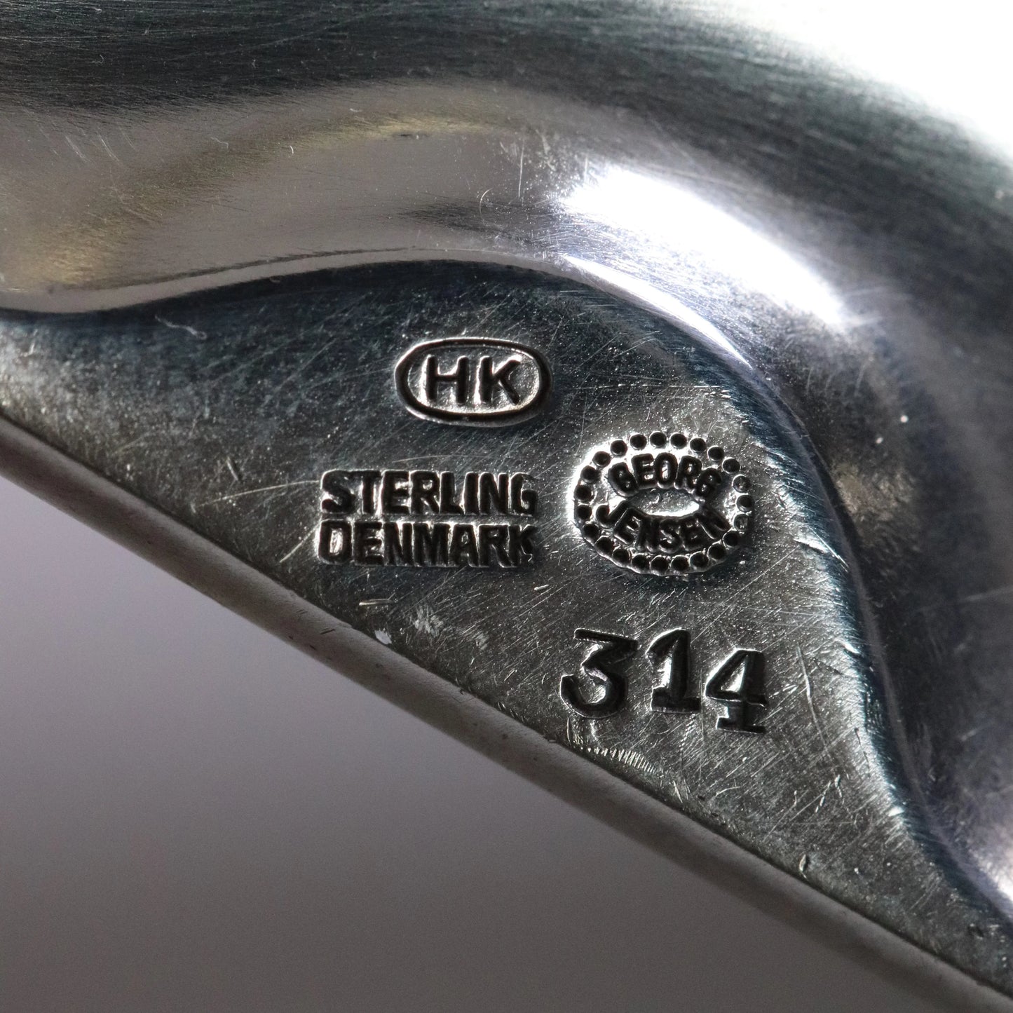 SOLD OUT: Georg Jensen Jewelry | Enamel Modernist Silver Vintage Brooch 314 - Carmel Fine Silver Jewelry